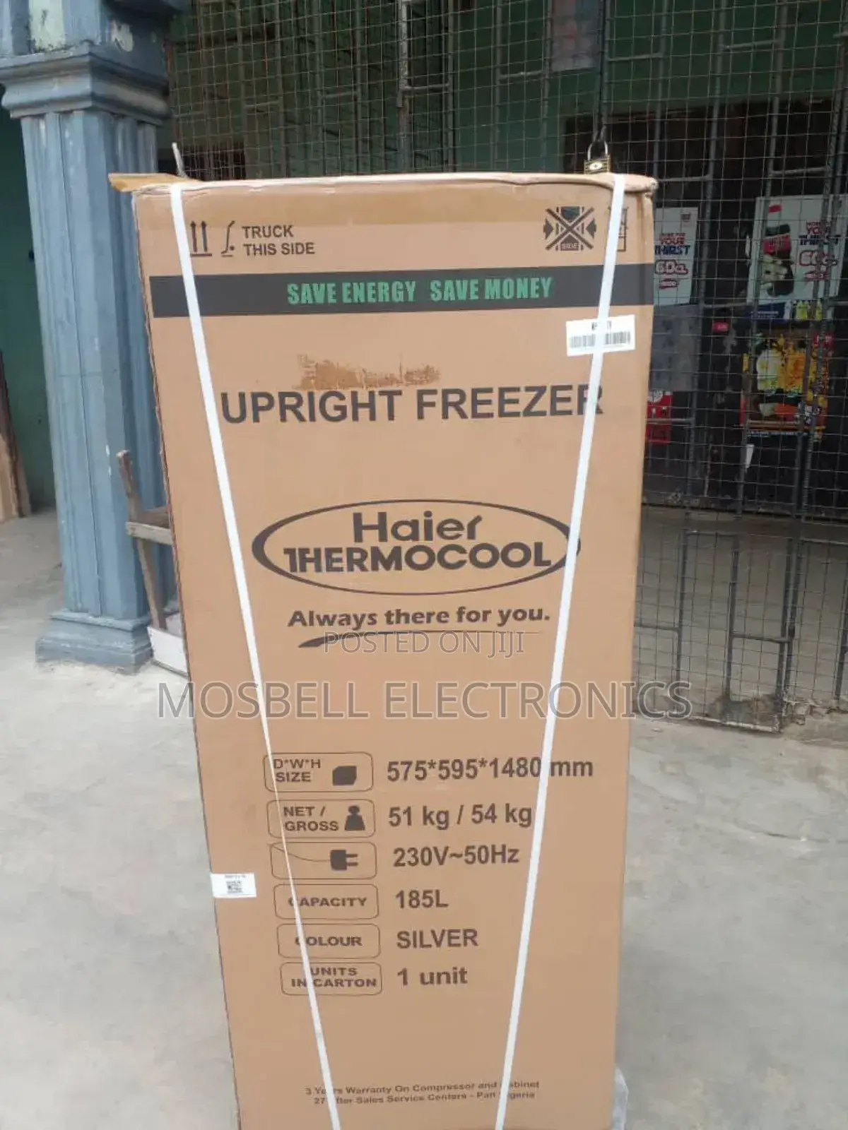 New Hf-180bs Haier Thermocool Upright Freezer Silver Color