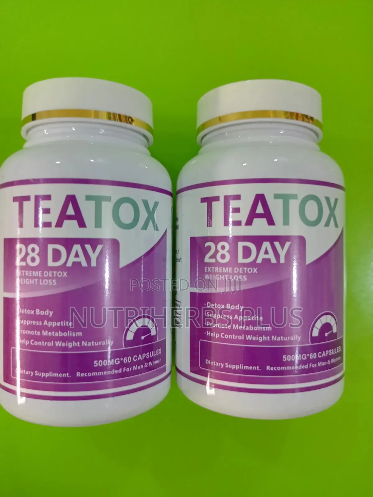 Teatox 28 Day Flat Tummy Caps Appetite Control, Metabolism