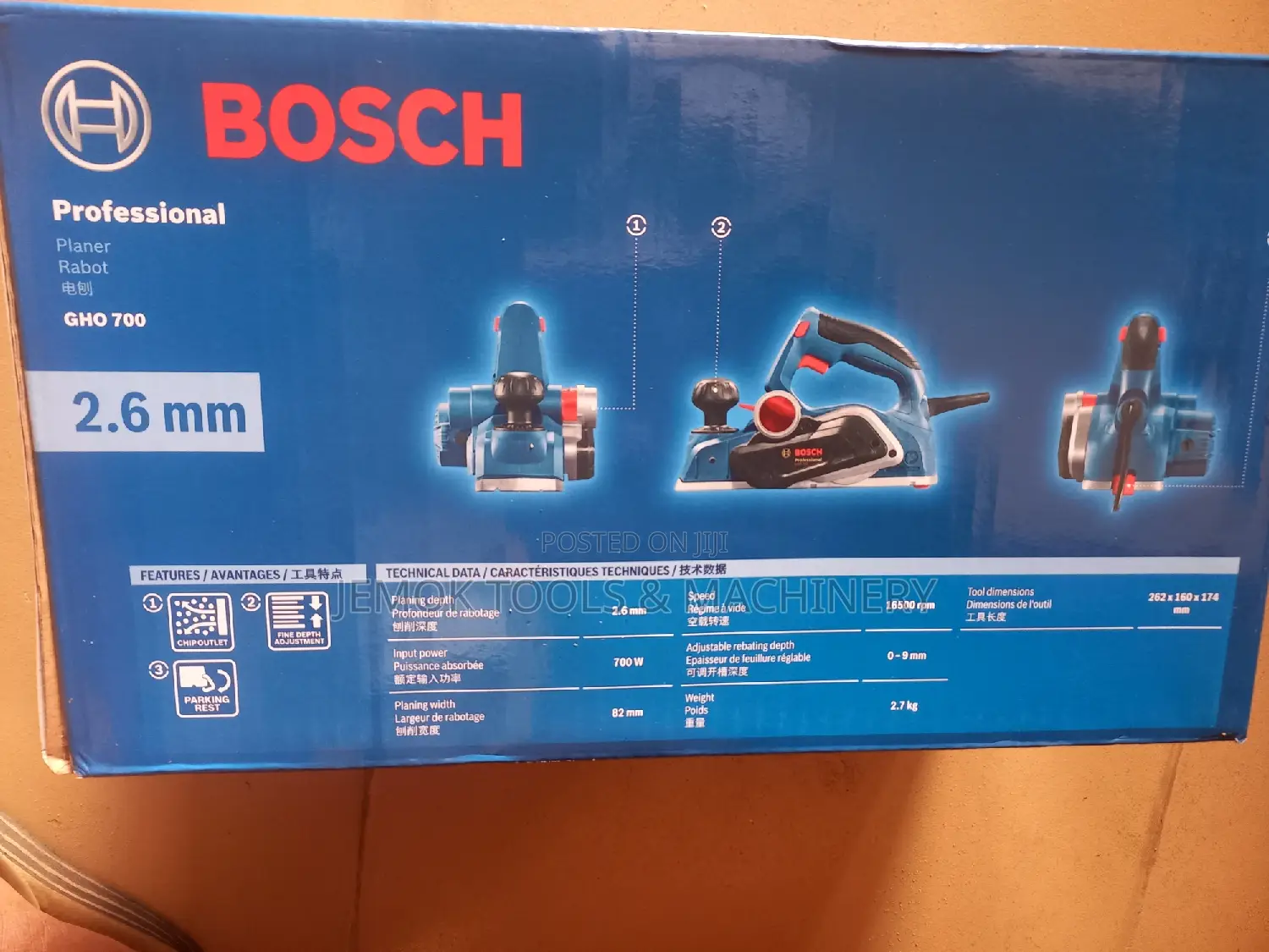 Bosch Electric Planer GHO 700