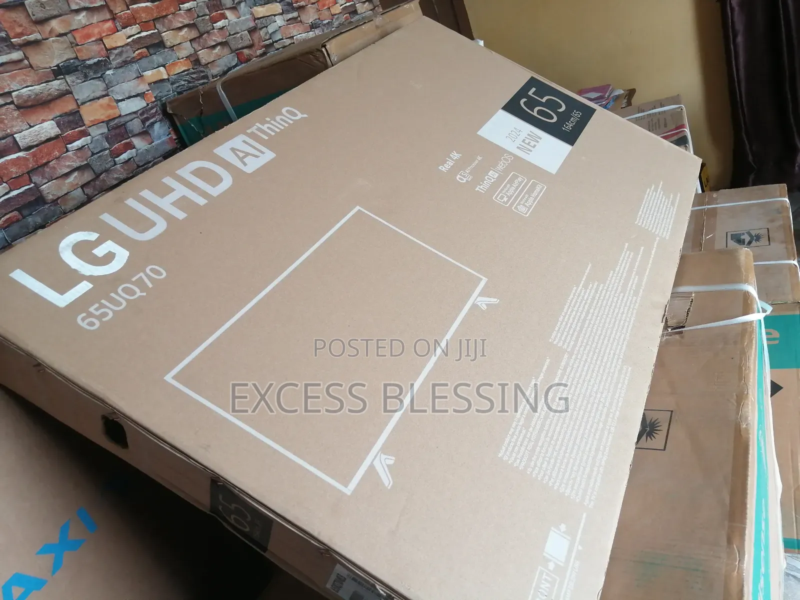 Brand New 65" Smart Television+ Netflix and Youtube_65uq70