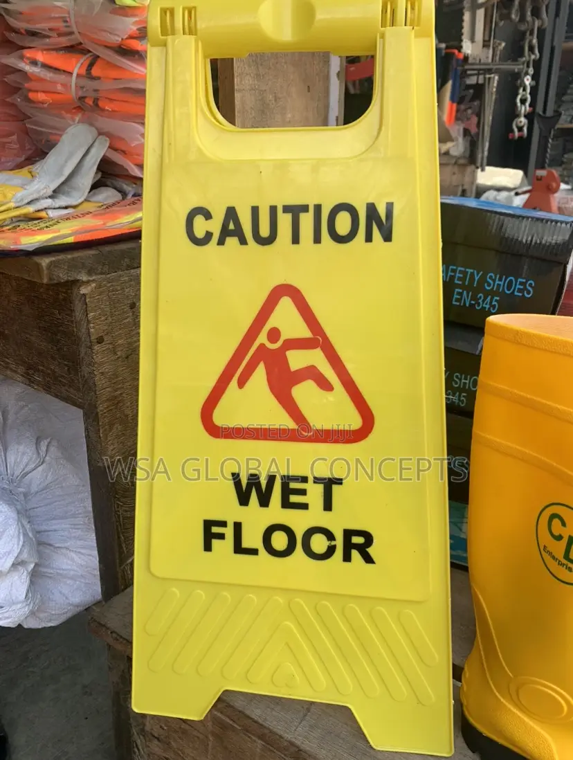 Wet Floors Caution Signs