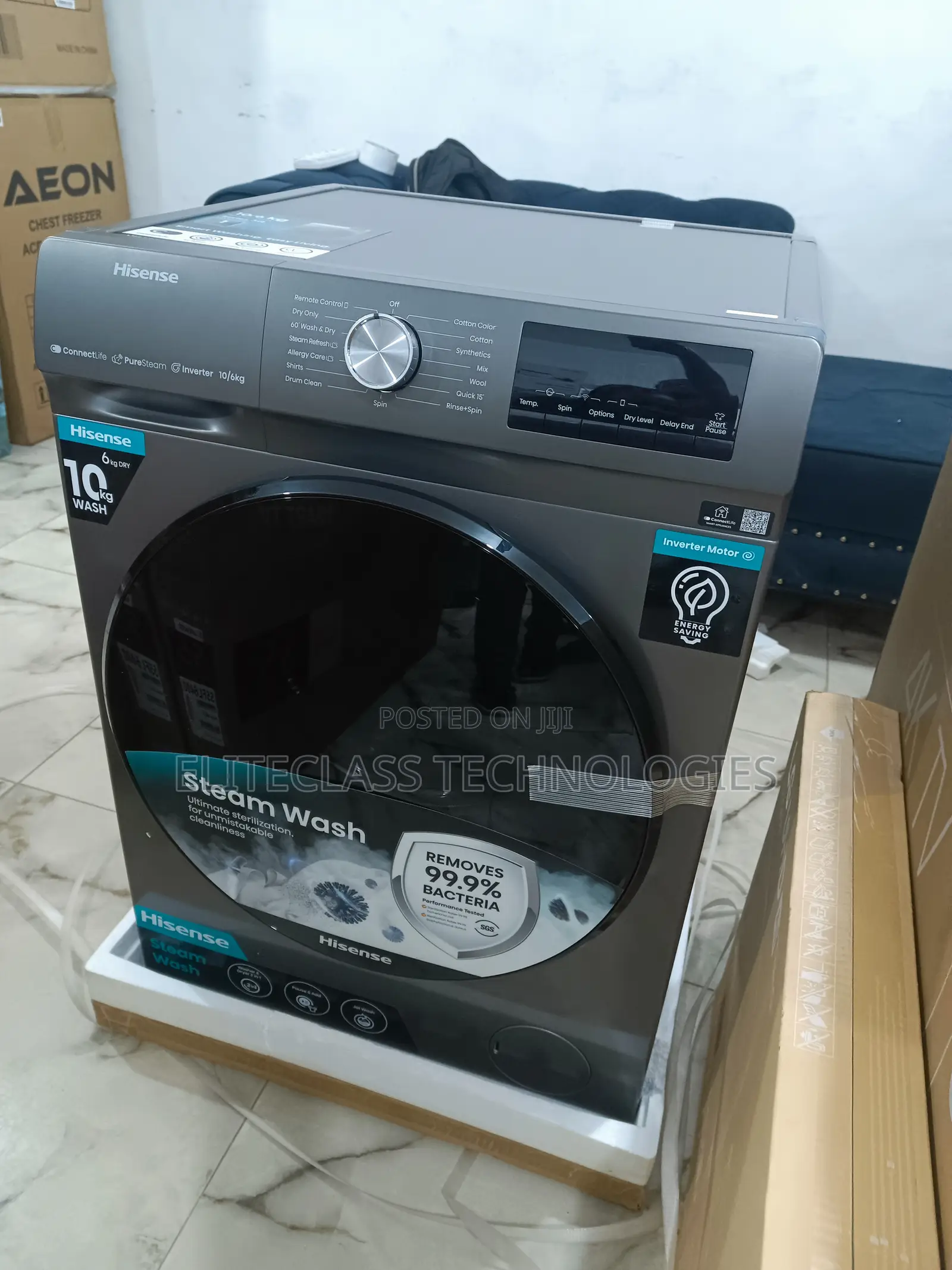 High Efficiency Hisense Washing Machine 10kg