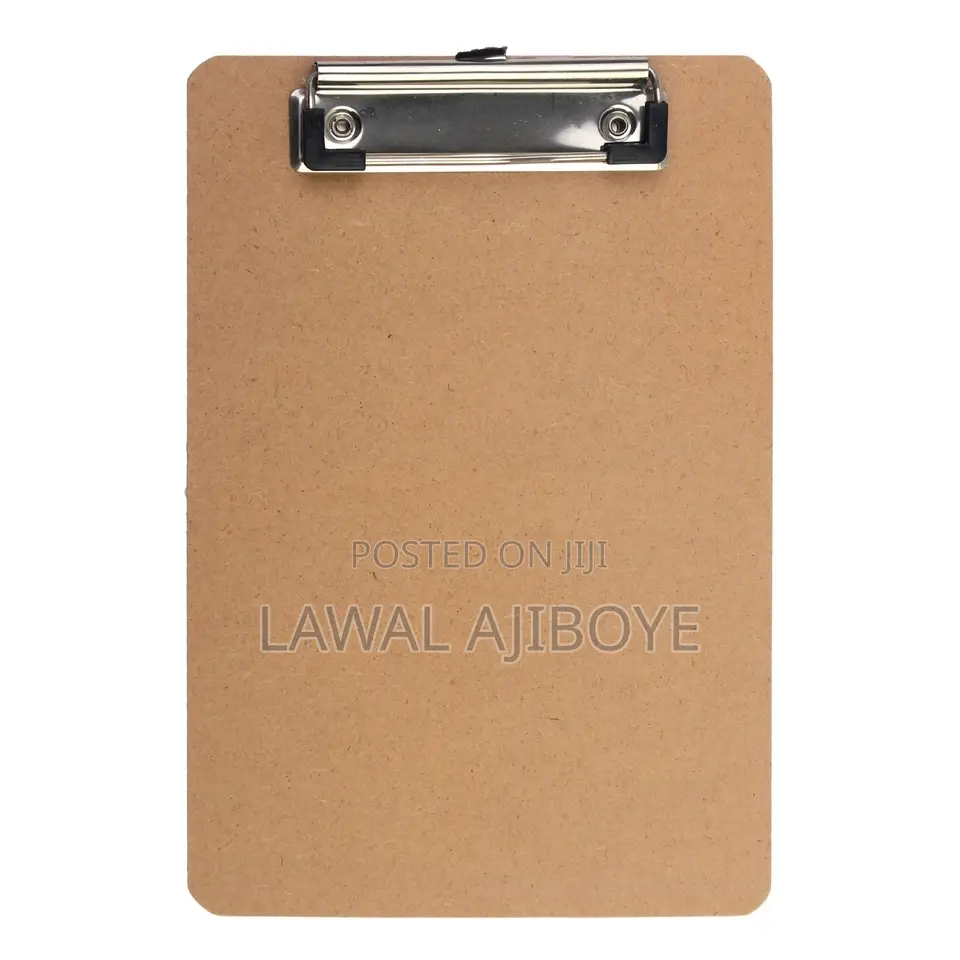 1pcs A4 Wooden Writing Clipboard Paper File Folder Skirting