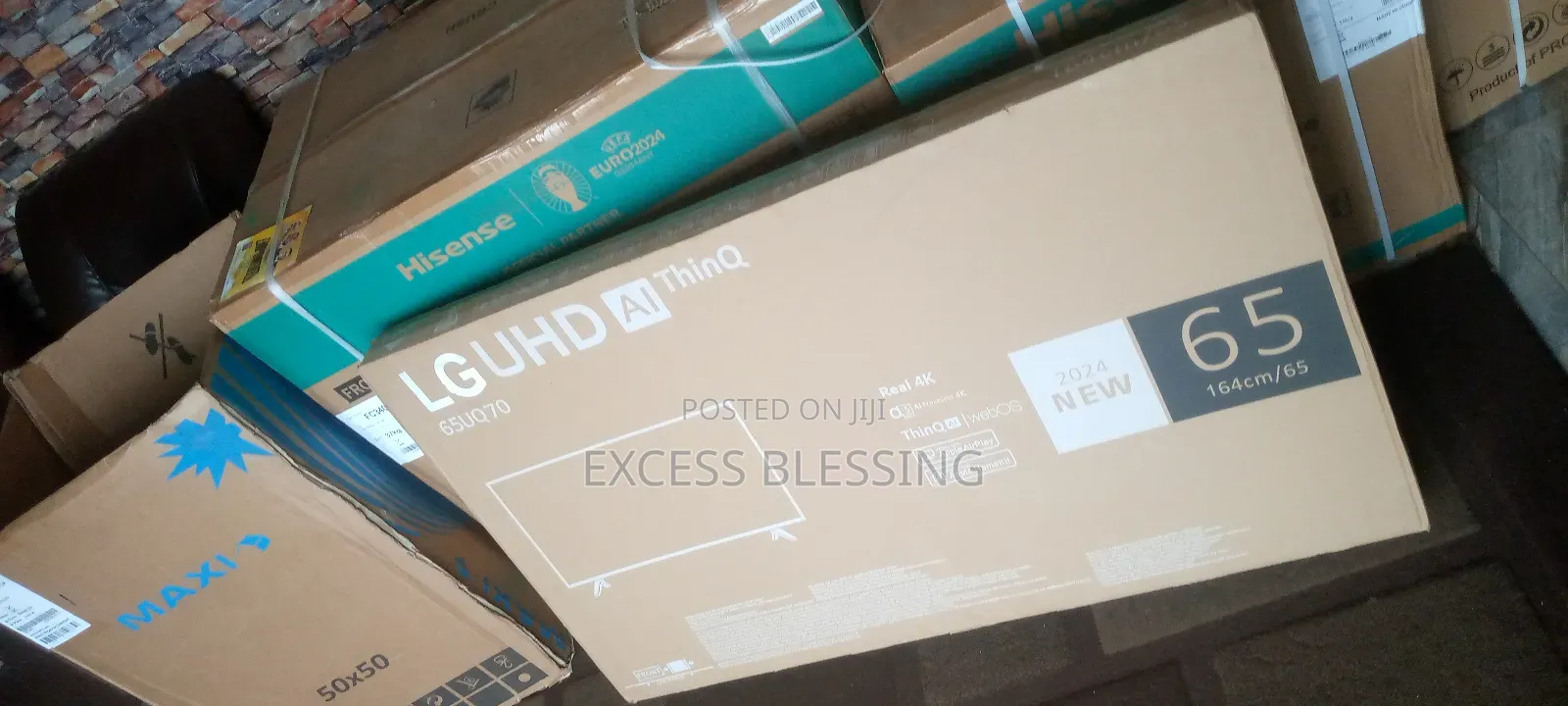 Affordable LG Frameless 65" Smart TV+Youtube-65uq70