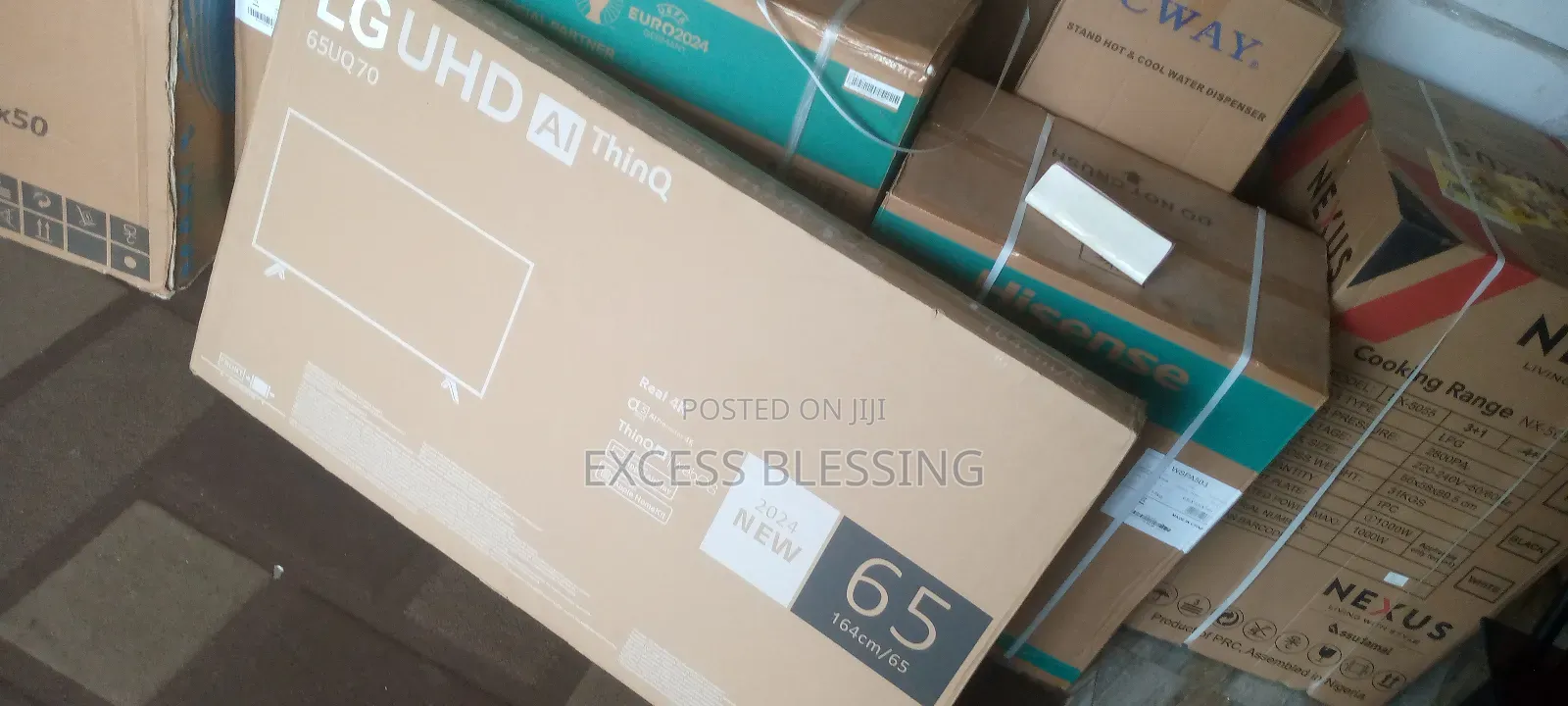 Affordable LG Frameless 65" Smart TV+Youtube-65uq70