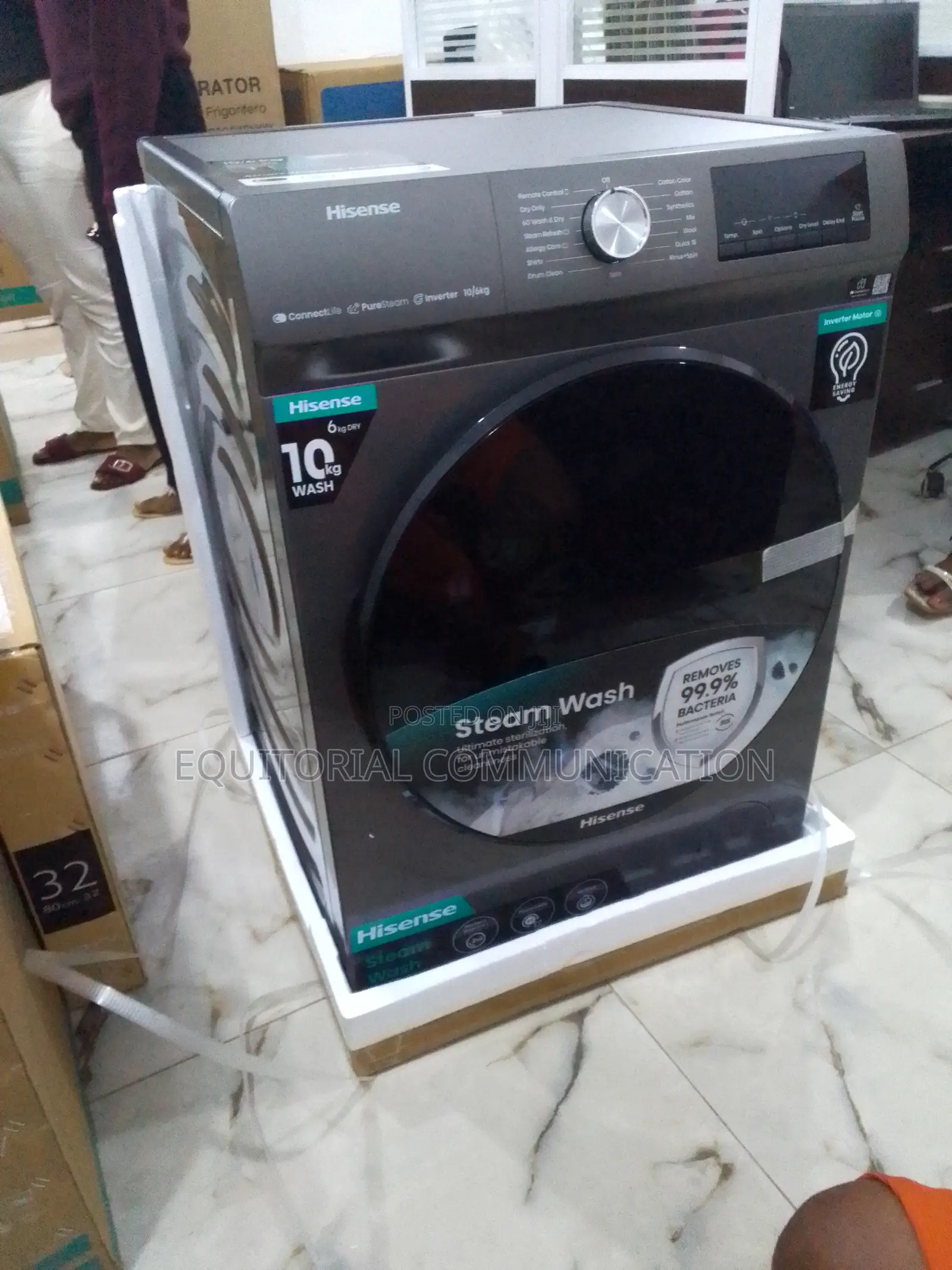 Hisense Front Load Washing Machine (10kg)