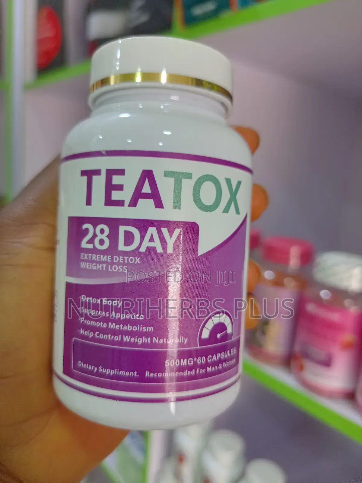 Get Rid of Excess Fat With Teatox 28 Days Flat Tummy Capsule