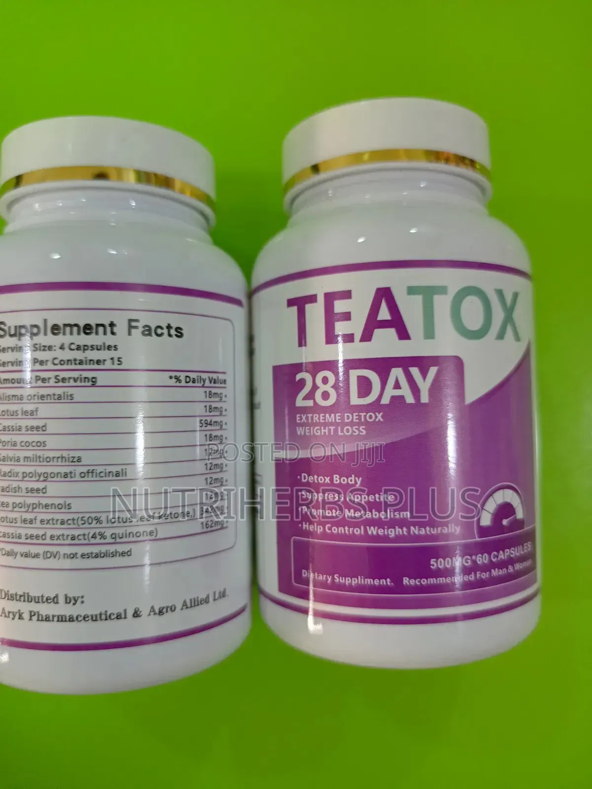 Get Rid of Excess Fat With Teatox 28 Days Flat Tummy Capsule