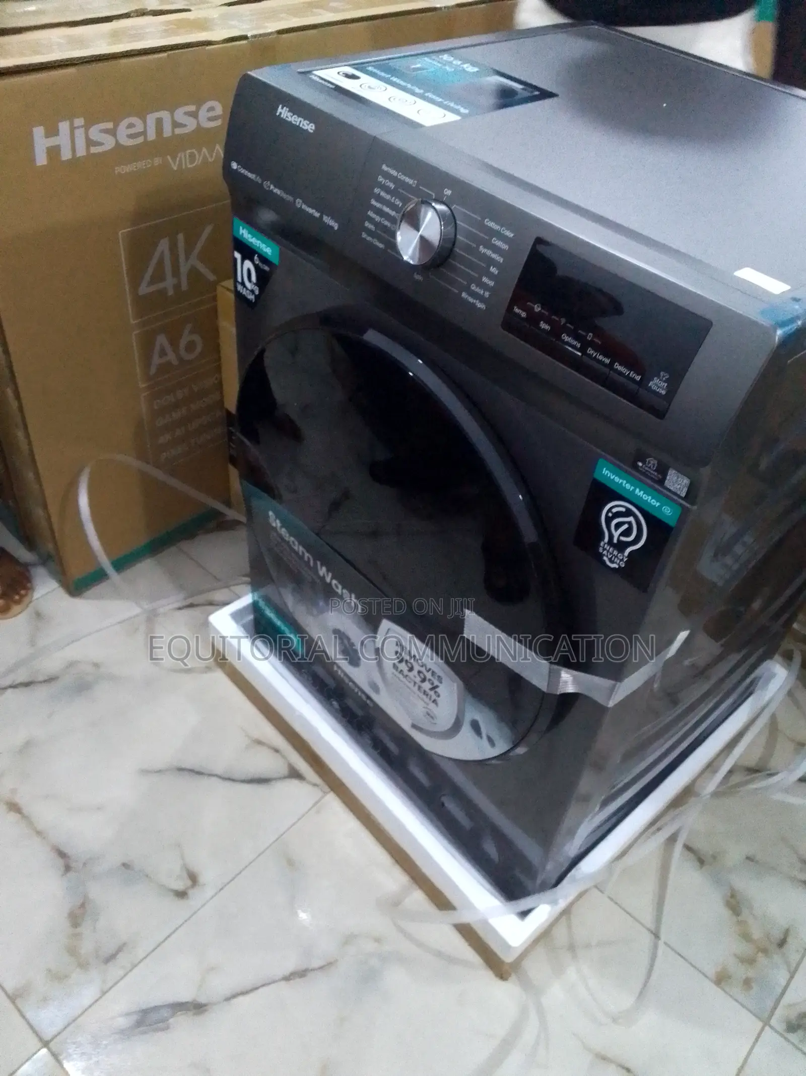 Classic Hisense 10kg Wash and Dry Front Load Washing Machine