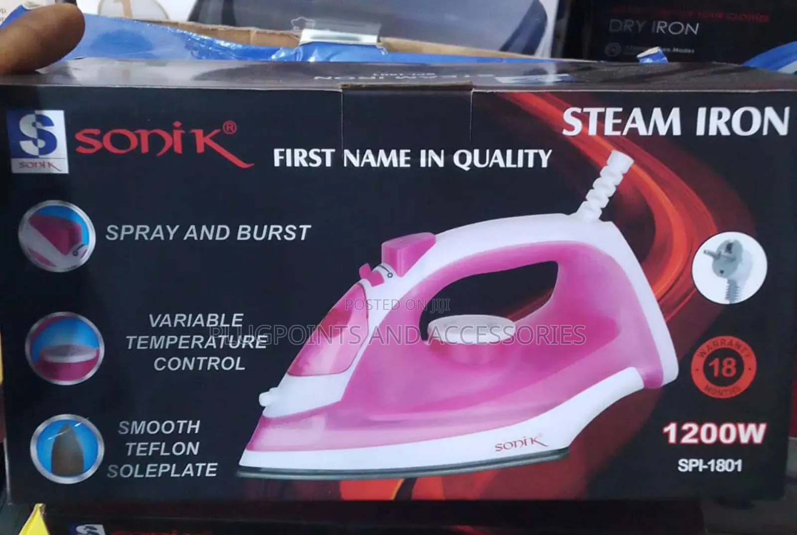 Sonik Steam Iron