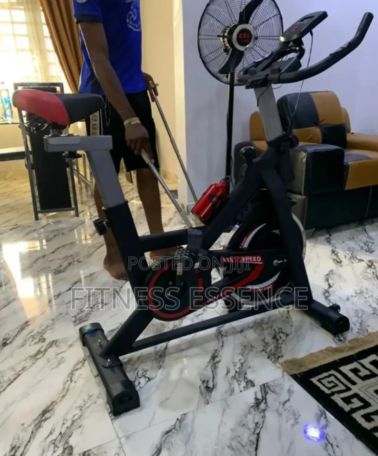Black Stationary Bike