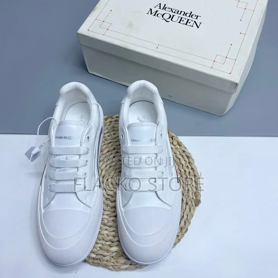 Original Alexander Mcqueen Plimsoll White Sneakers