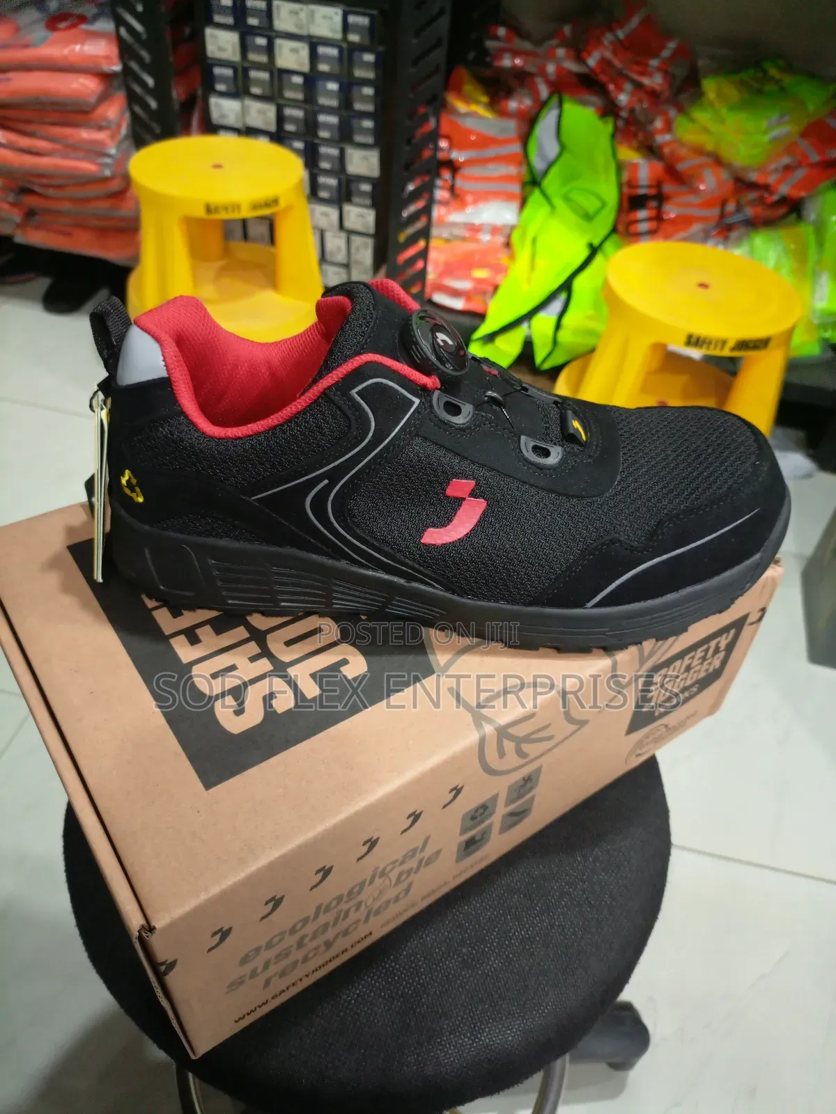 Ecolobi Authentic Durable Safety Joggers Safety Shoe
