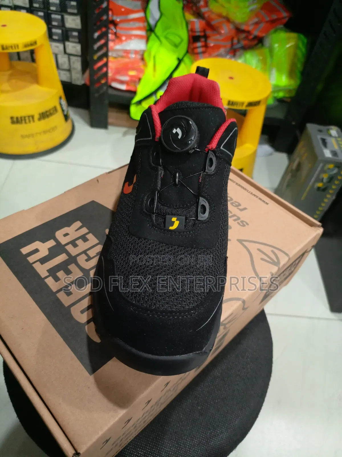 Ecolobi Authentic Durable Safety Joggers Safety Shoe