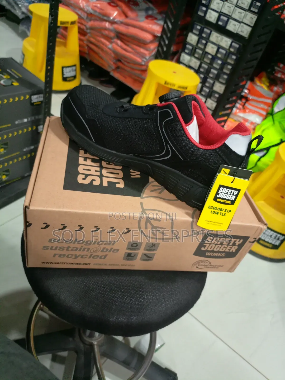 Ecolobi Authentic Durable Safety Joggers Safety Shoe