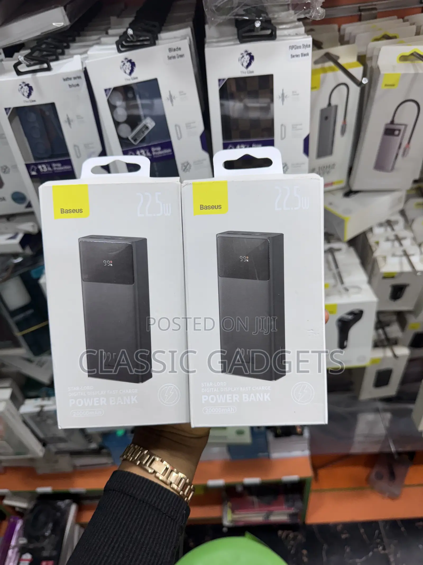 Baseus Star-Lord Digital Display Power Bank 20000mah 22.5W