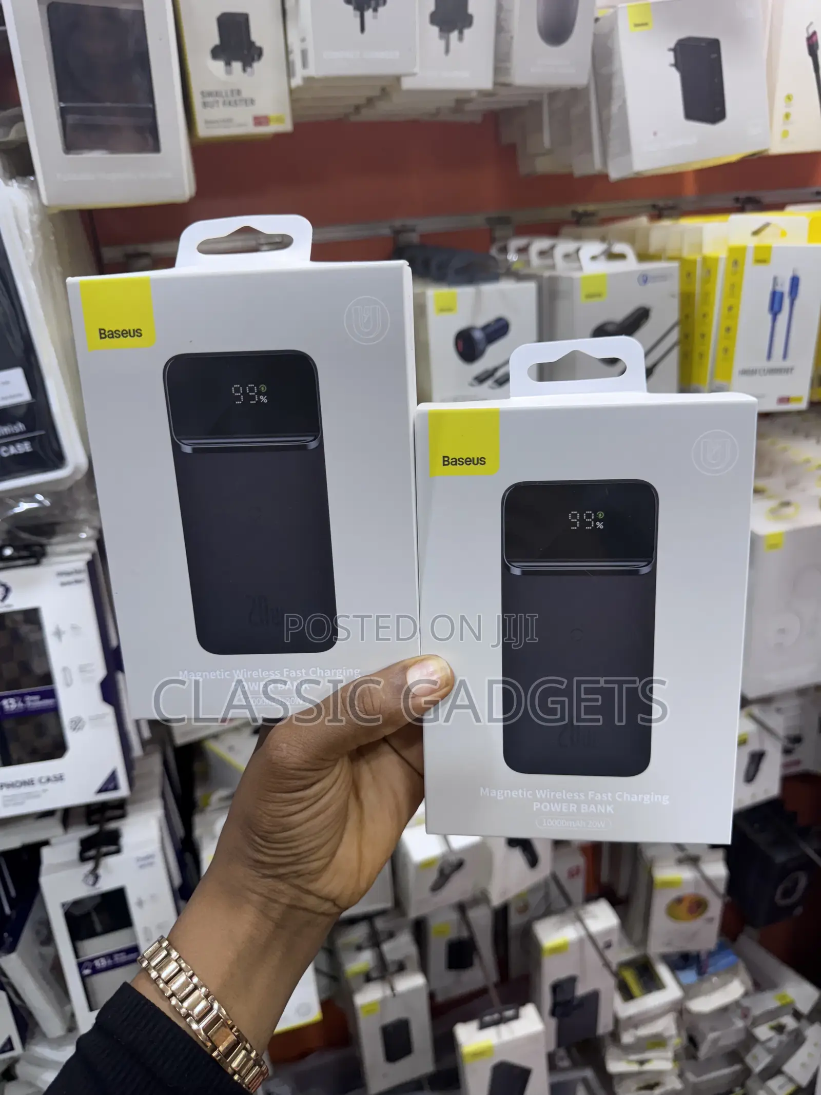Baseus Magnetic Wireless Fastcharging Powerbank 10000mah 20W