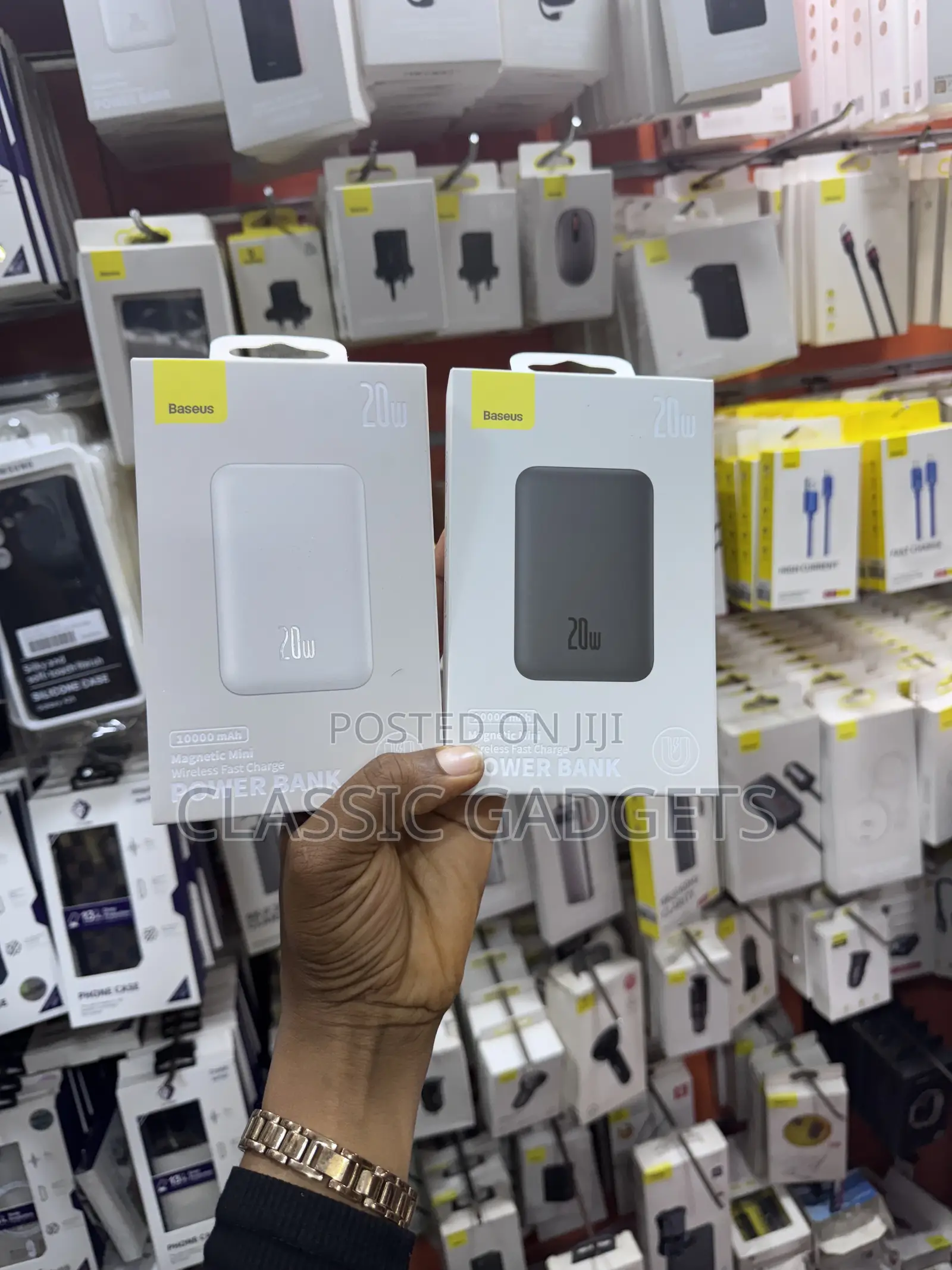 Baseus Magnetic Mini Wireless Power Bank 10000mah 20W