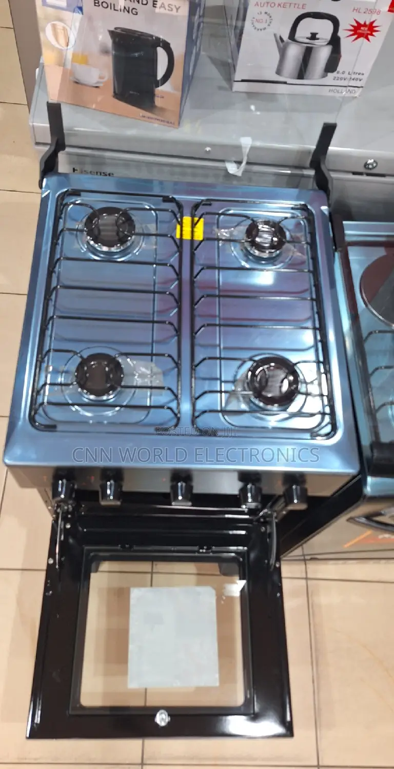 Original Scanfrost Standing Gas Cooker 4 Burners With Oven