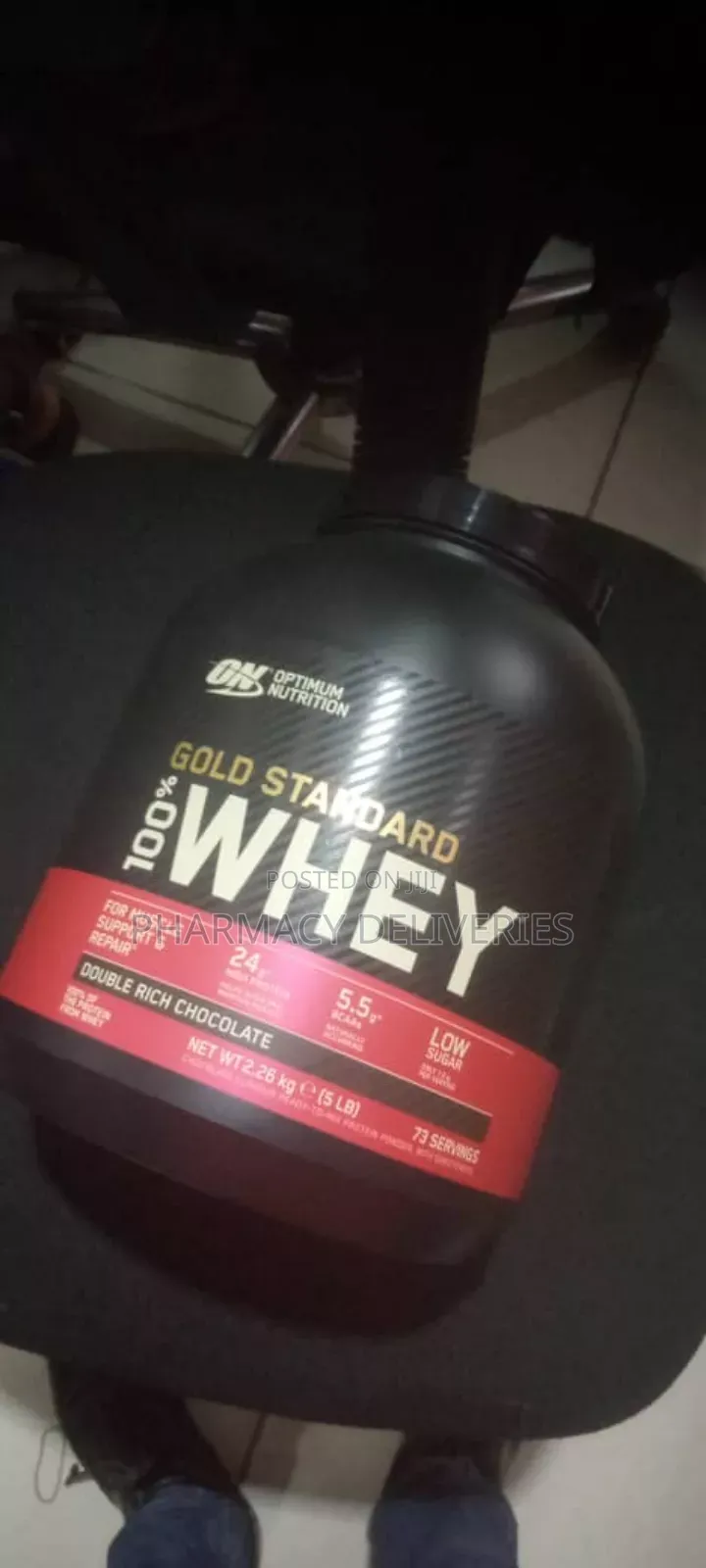 Optimum Gold Standard Whey Protein Build Muscle Mass 2.26kg