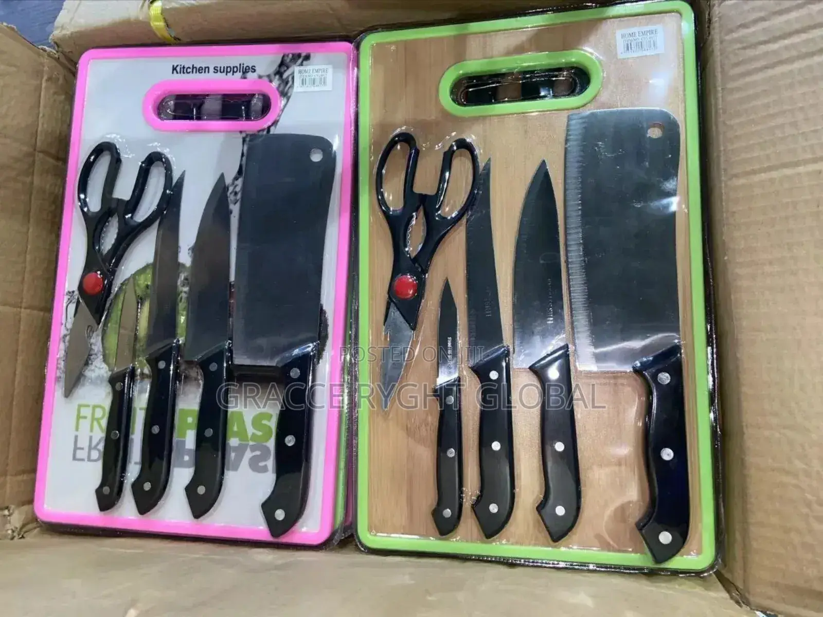 5pcs Knife and Chopping Set