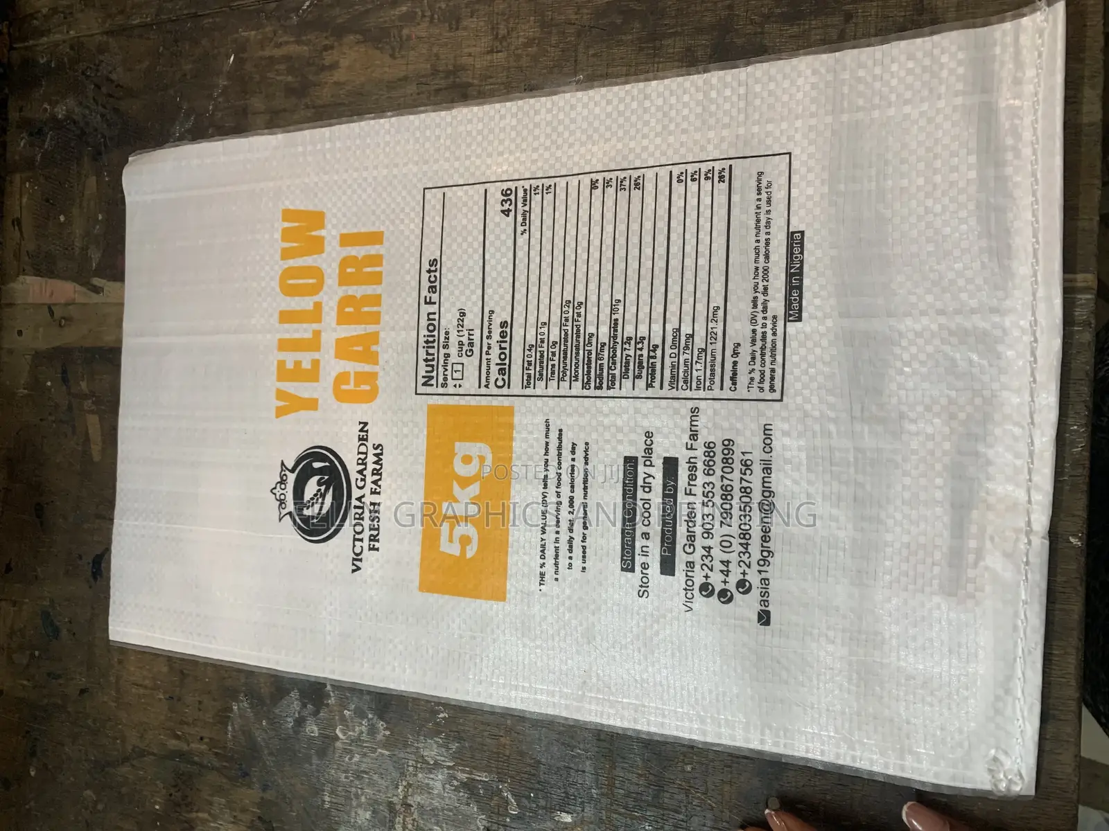 I Print on Sacks