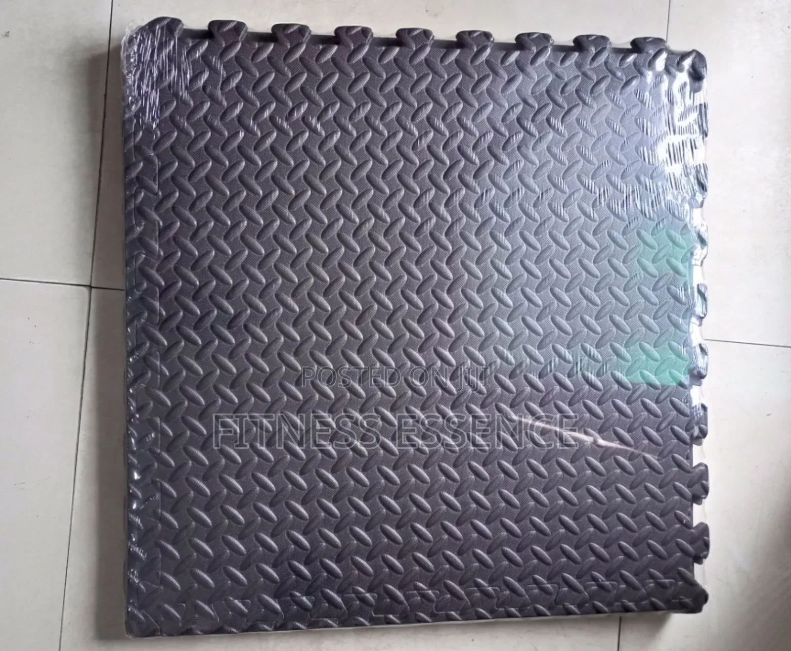 Black Interlocking Mat