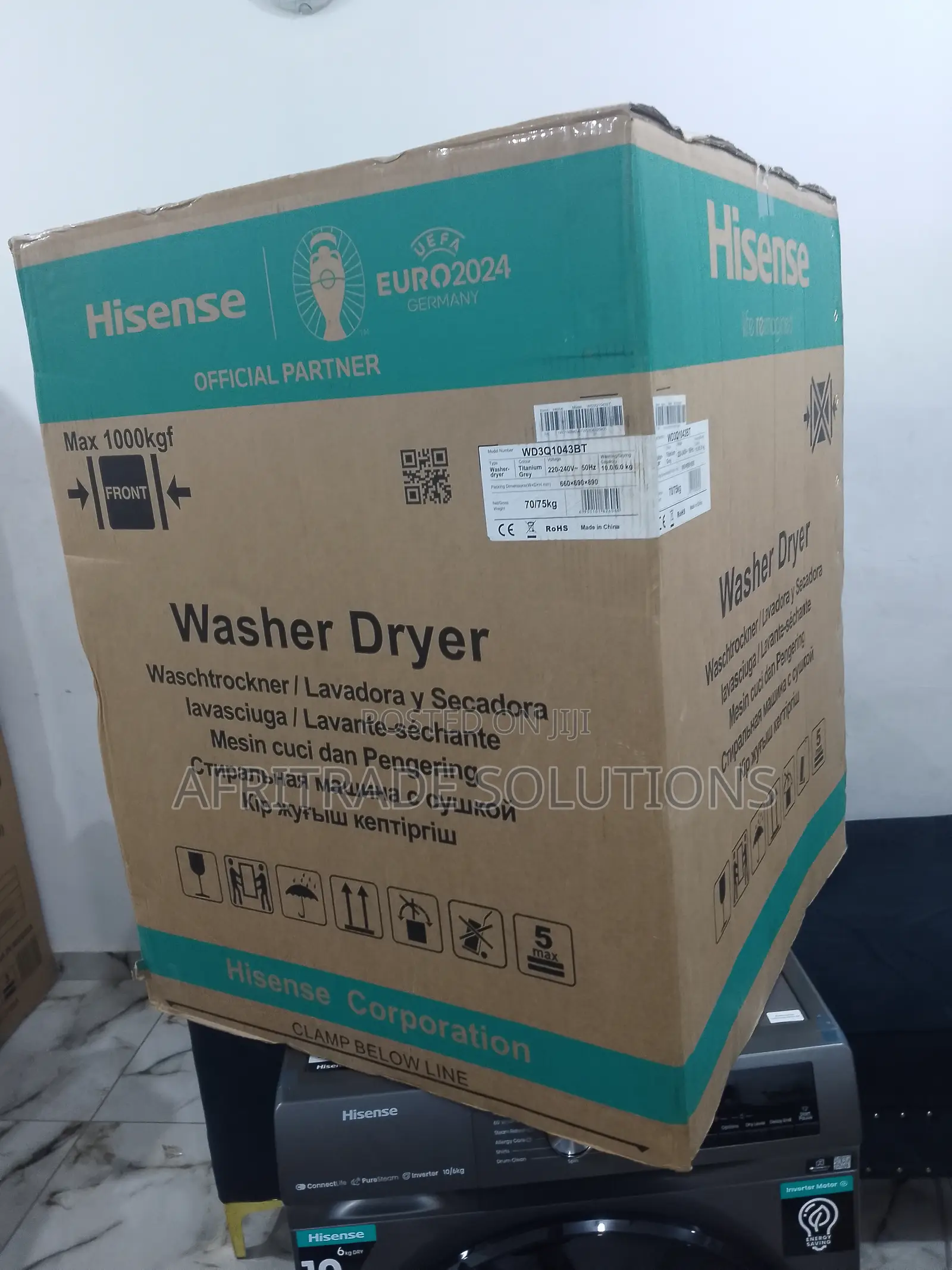 Quality Hisense 10kg Automatic Washing Machine