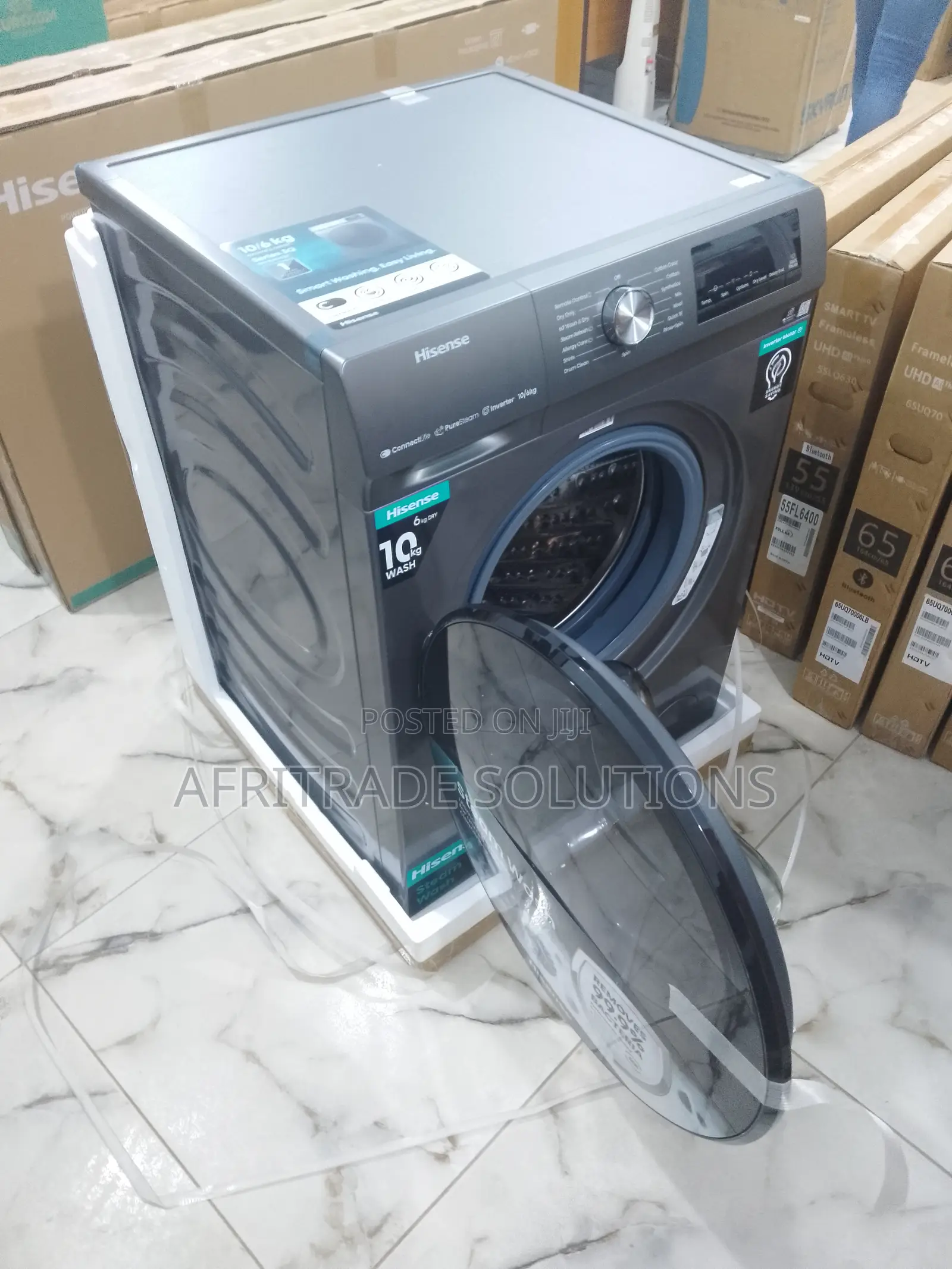 Hisense 10kg Automatic Washing Machine- Allergy Care