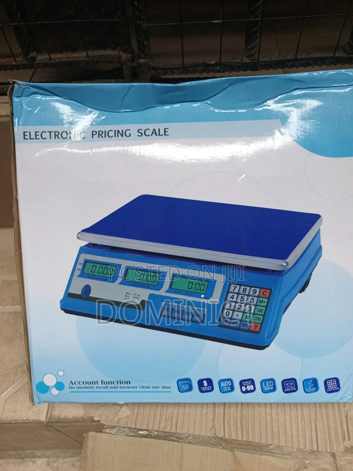 Electronic Pricing Scale 40kg