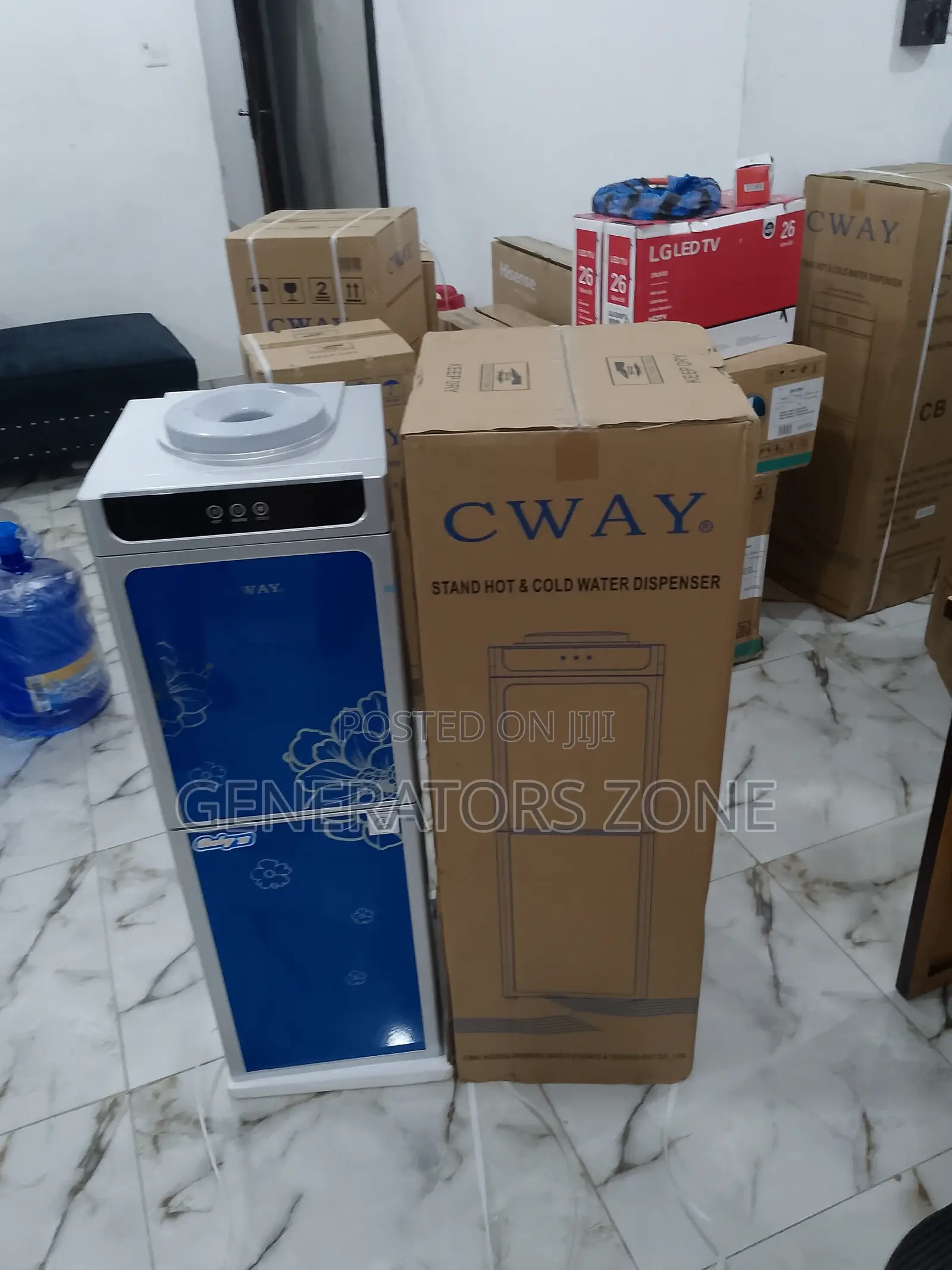The Low Noise Cway Water Dispenser With Refrigerator