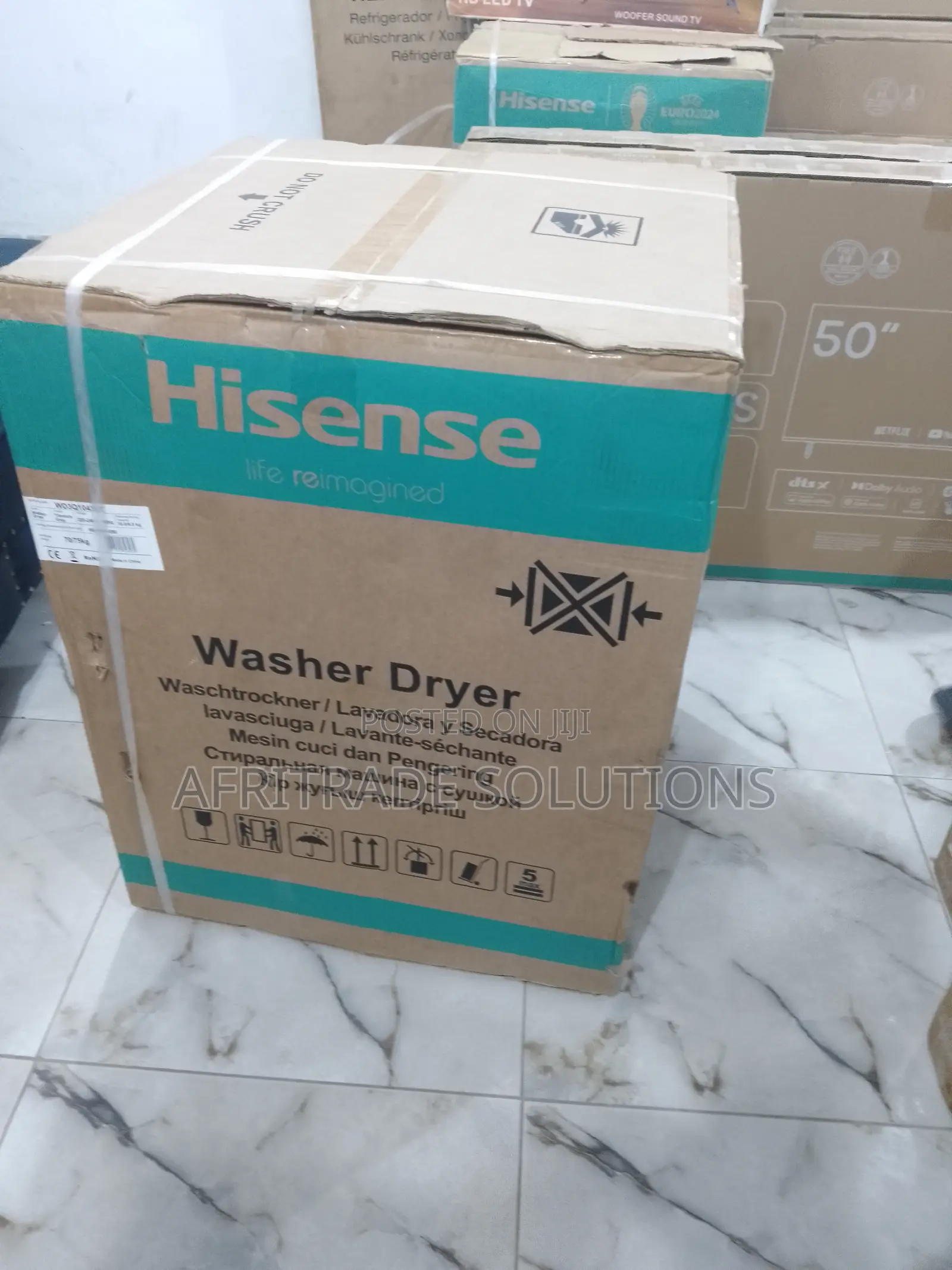 Highly Efficient Hisense Automatic Washing Machine 10kg Wm10