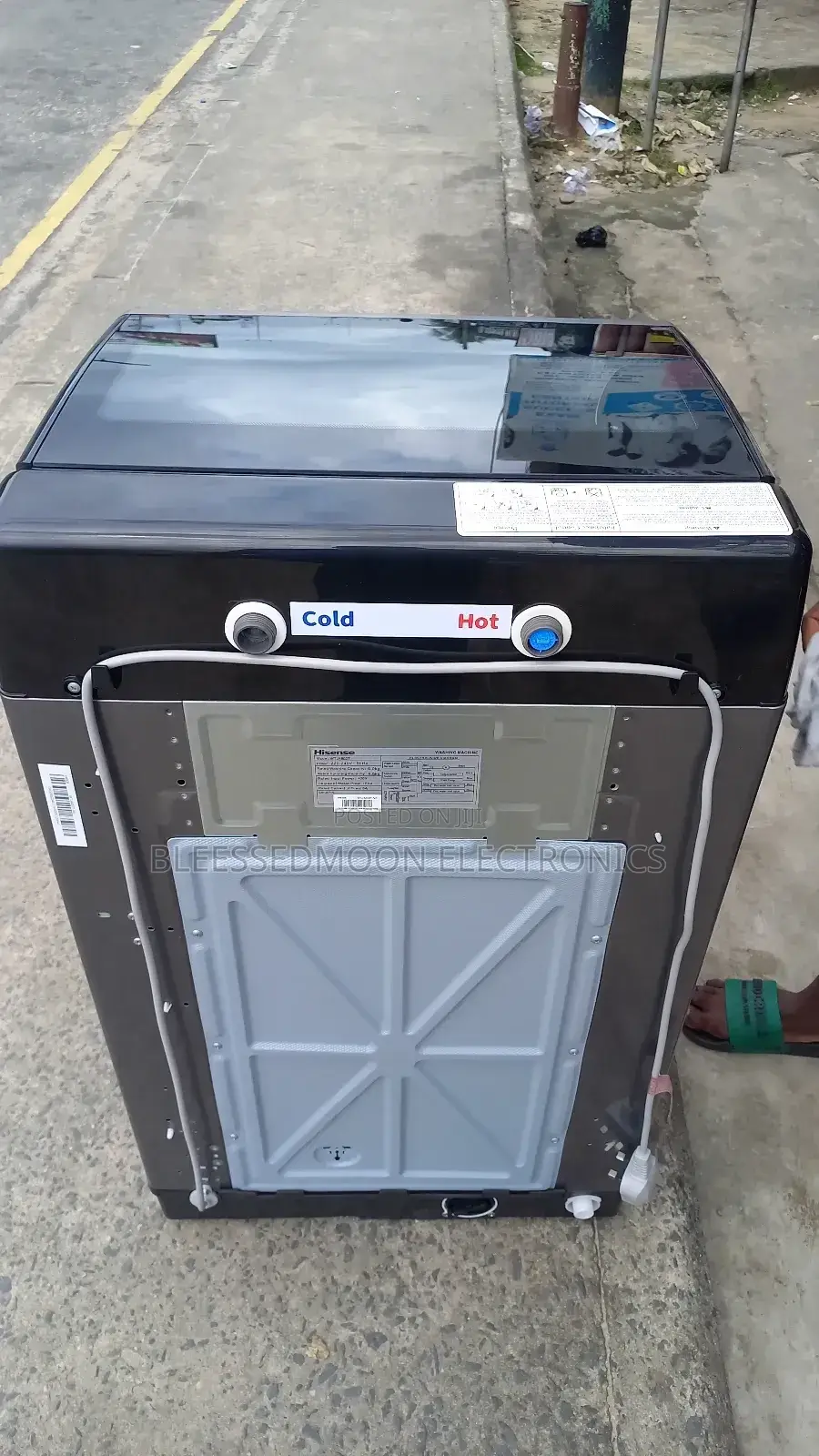 Hisense Bubble Clean Inverter Top Load Washing Machine 8kg