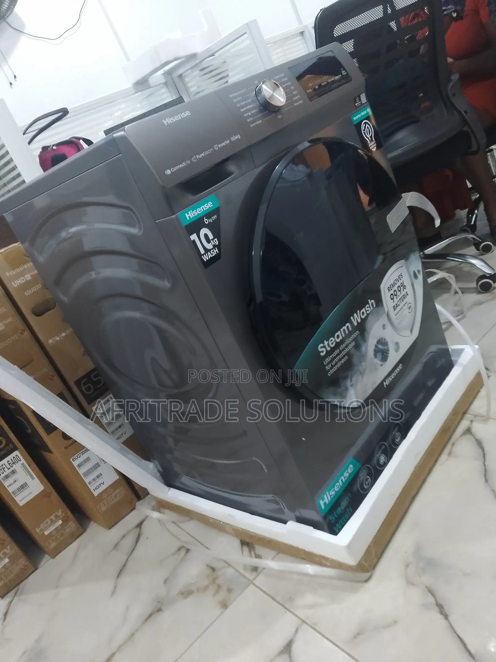 Hisense Automatic Washing Machine 10kg Wm1043bt- Easy Wash