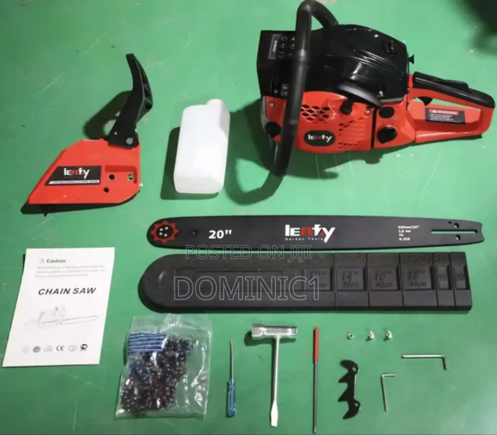 Power Plus Chainsaw 20 Inches Cutting Wood