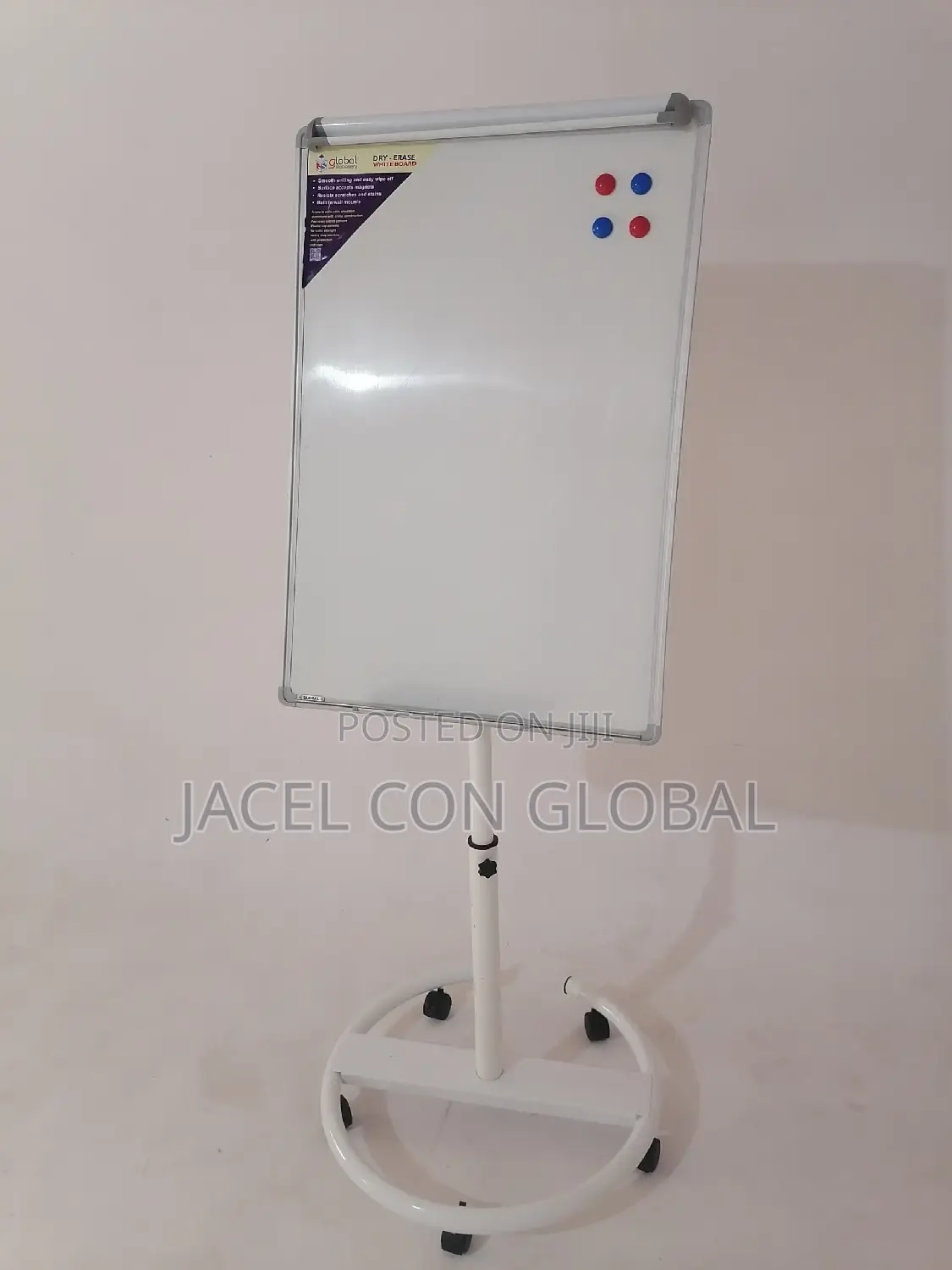 Flipchart Board With Round Tyre
