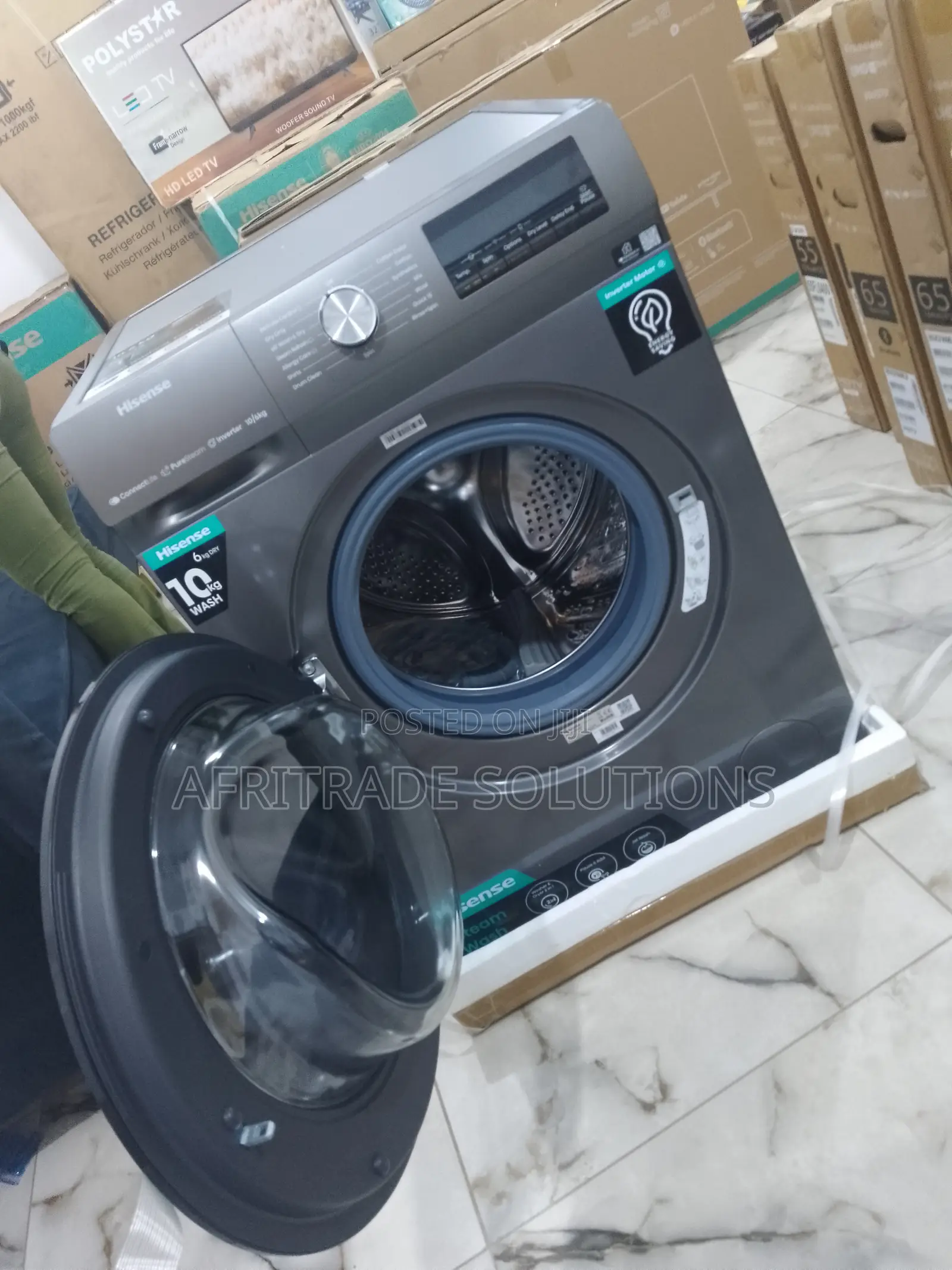 Hisense Automatic Washing Machine 10kg Wash 6kg Dry