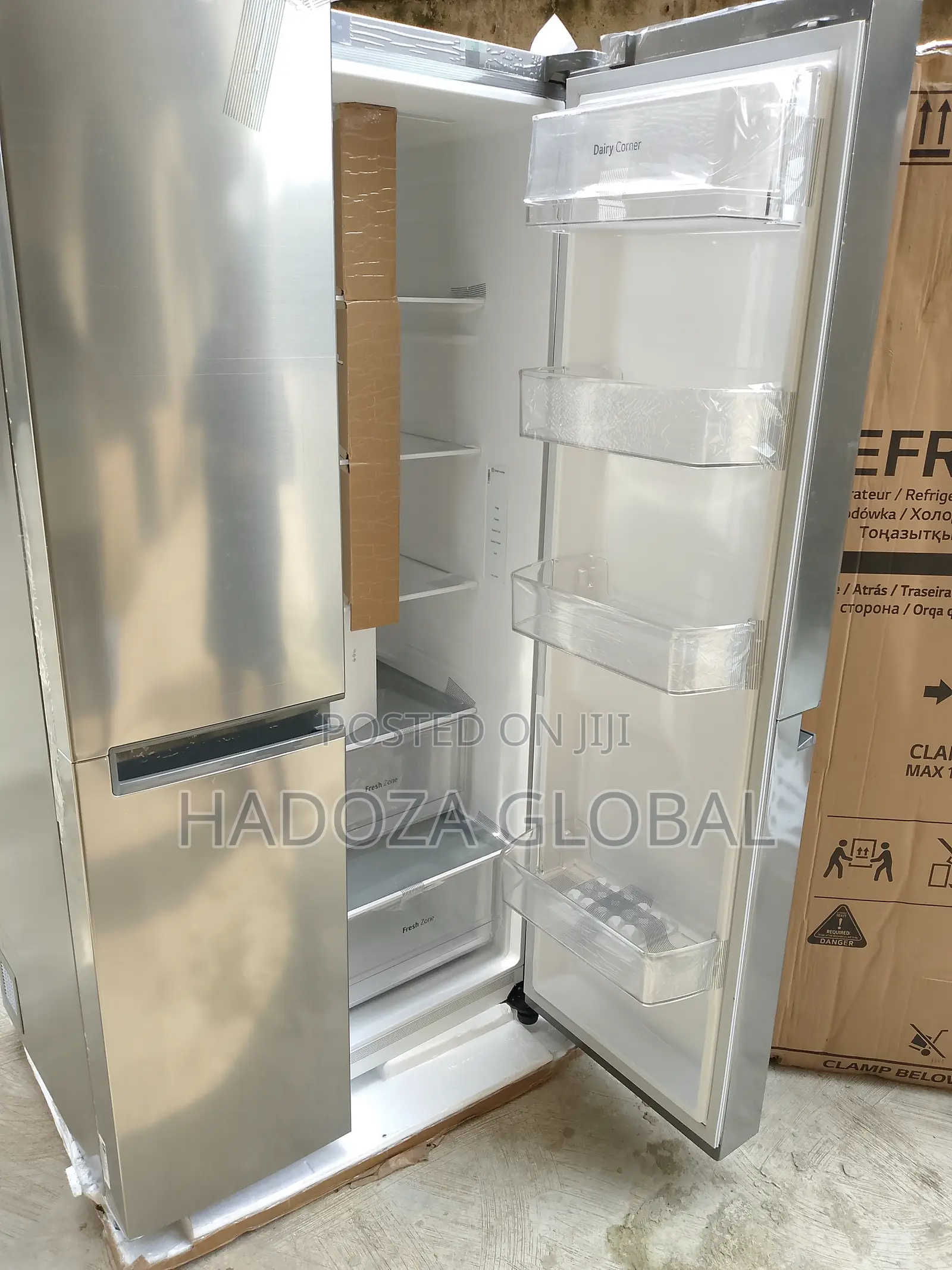 Best Selling LG Side by Side Refrigerator - 625L