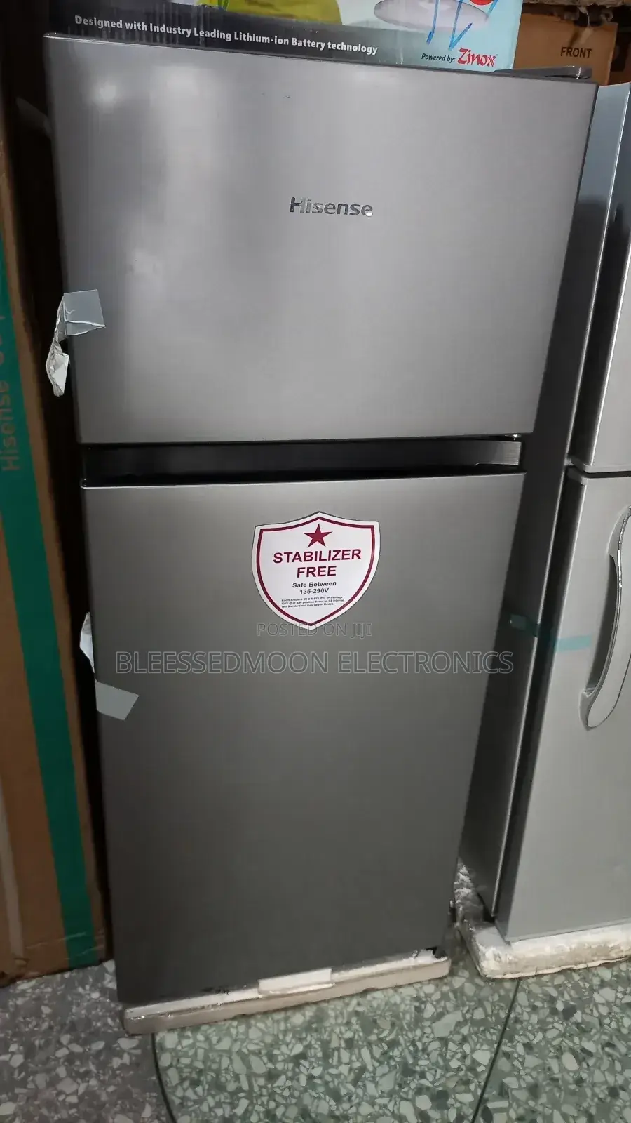 Hisense Stabiliser Free Standing Fridge 3 Years Garranty
