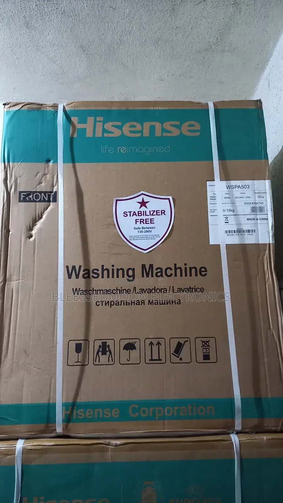 Hisense Stabiliser Free Expert Manual Washing Machine 5kg