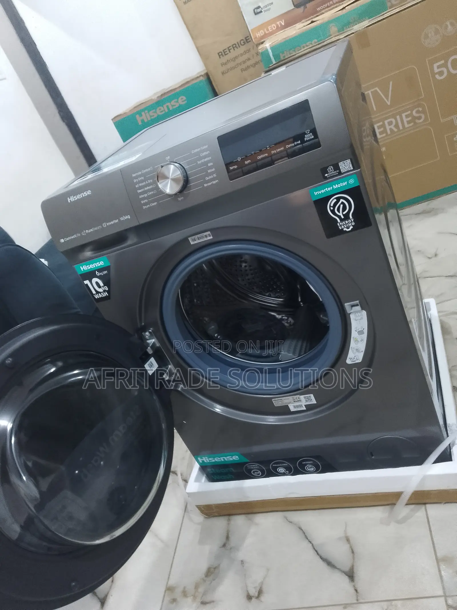 Durable Hisense Wm1043bt Auto Washing Machine 10kg
