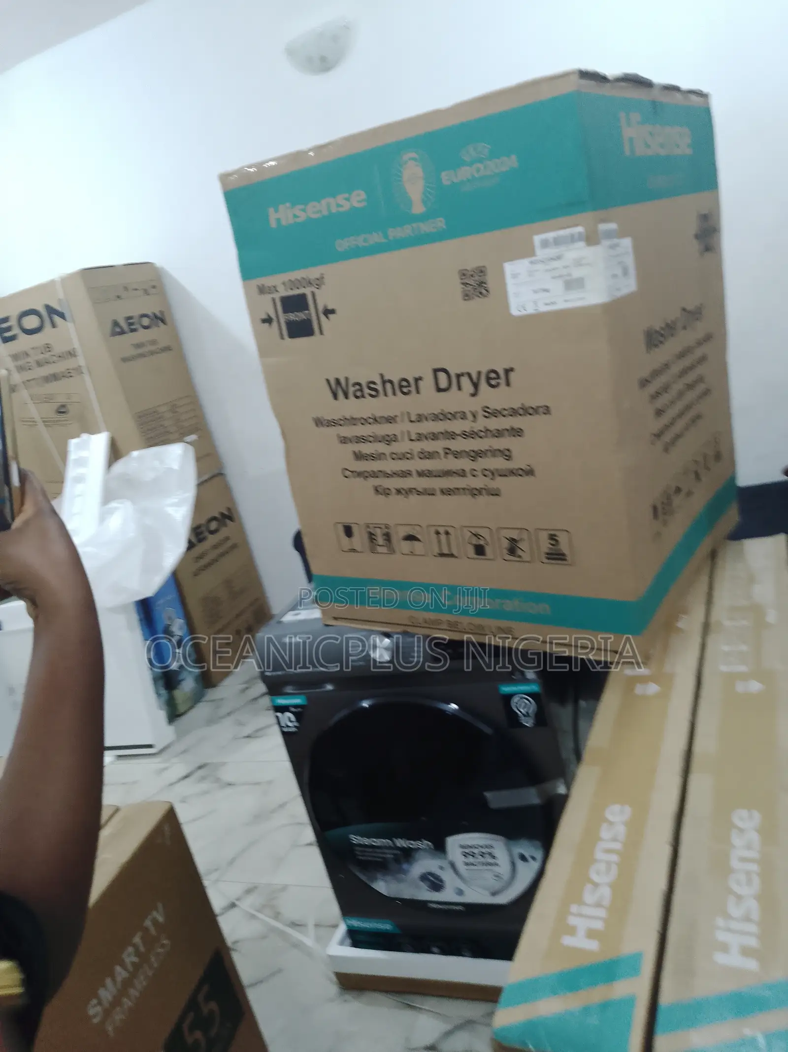 Standard Hisense 10kg New Wash and Dry Washing Machine