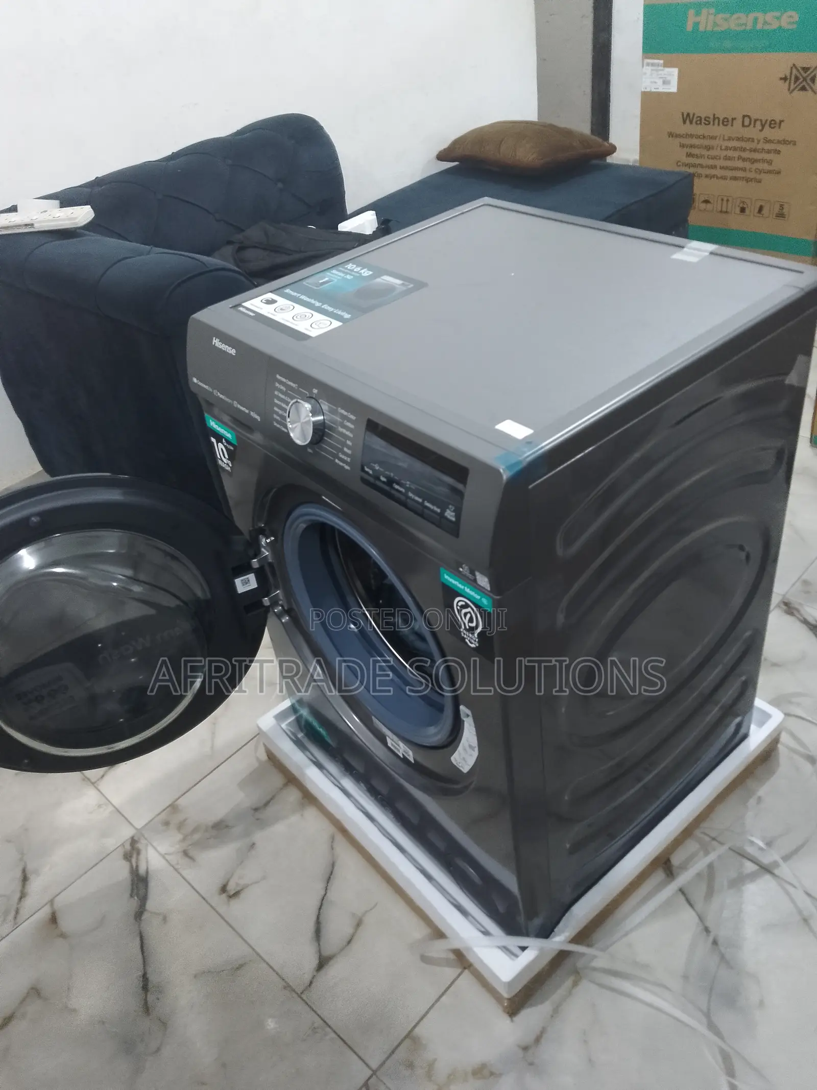 Hisense 1043bt Auto Washing Machine 10kg