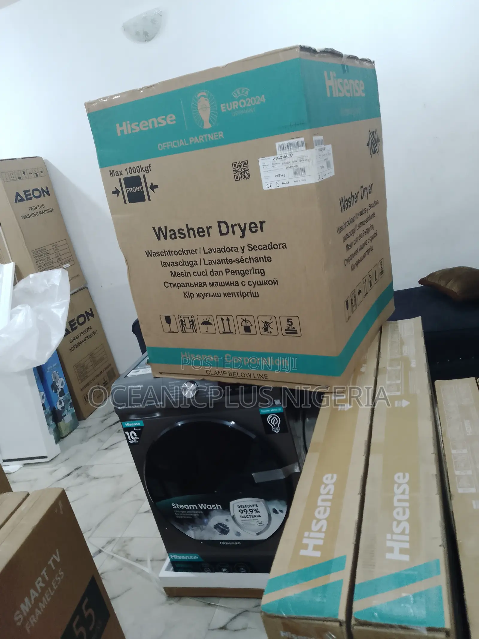 Best Deal 10kg Hisense Wash and Dry Washing Machine