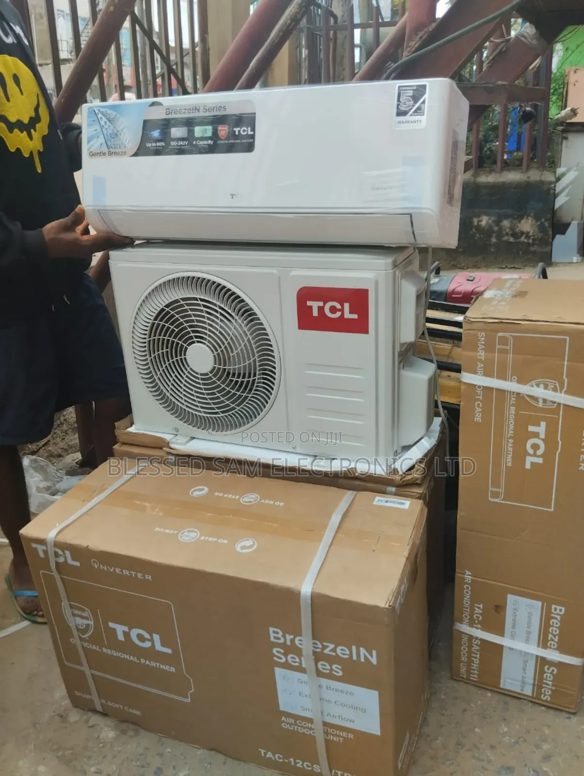 Original>TCL Inverter 1.5hp Air Conditioner Low Voltage 5yrs
