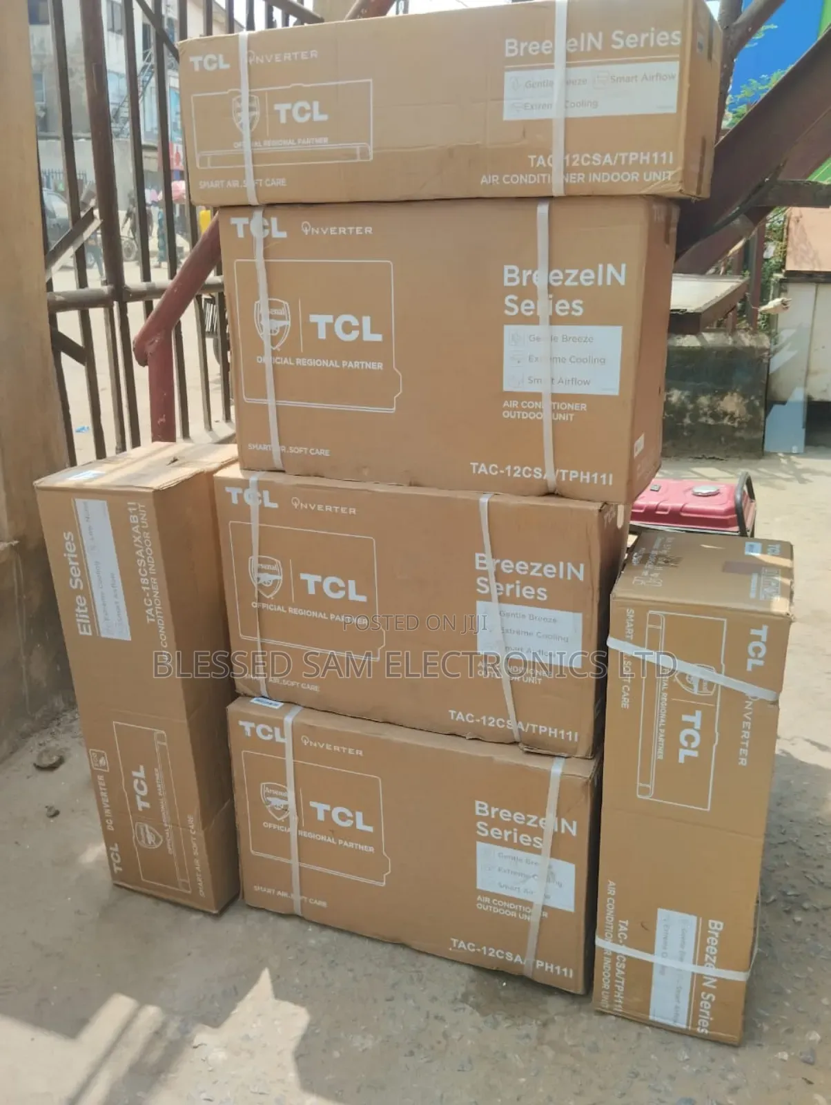 Original>TCL Inverter 1.5hp Air Conditioner Low Voltage 5yrs