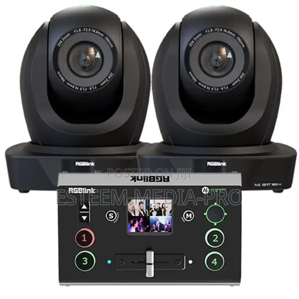 Rgblink Mini-Pro 2 and Two PTZ Cameras Streaming Kit