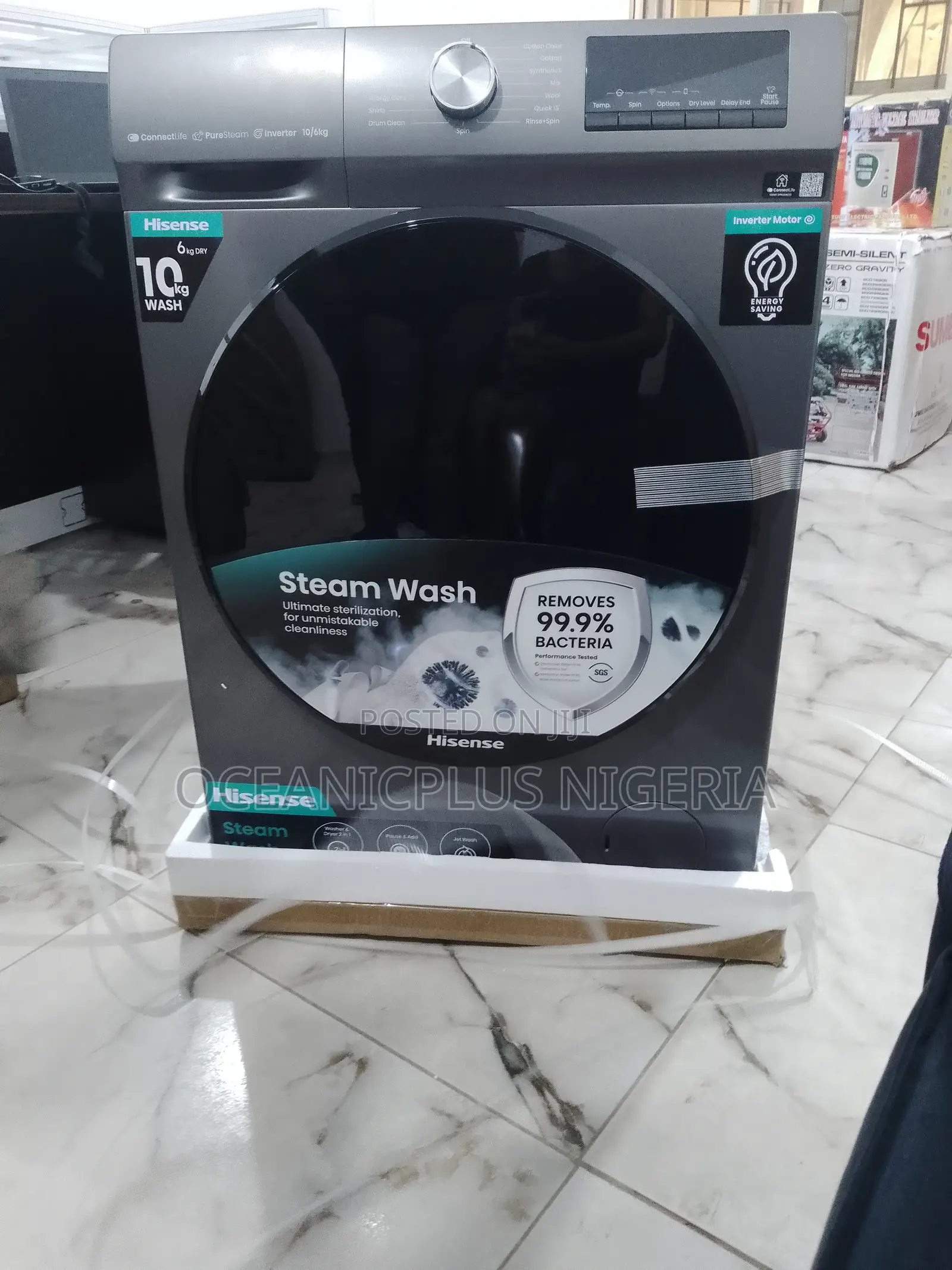 Trending 10kg Hisense Wash and Dry Standard Washing Machine