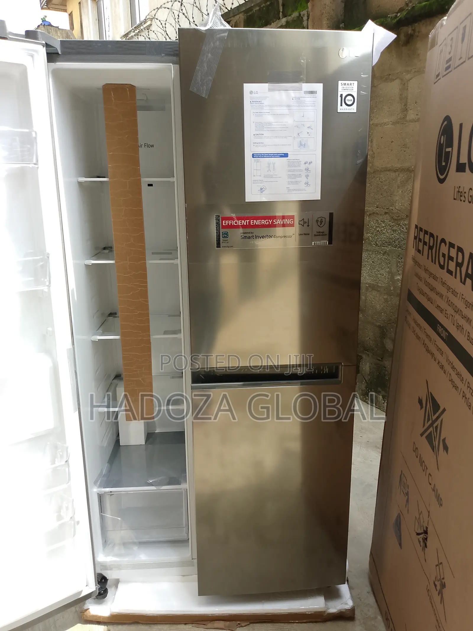 LG GC-B257JLYL 625L Side by Side Refrigerator -NEW