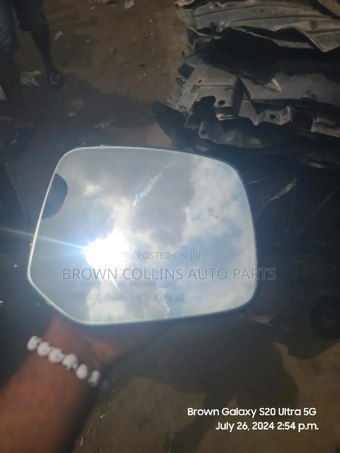 Right Side Side Mirror Glass Landcruiser 2023-2024 BSM